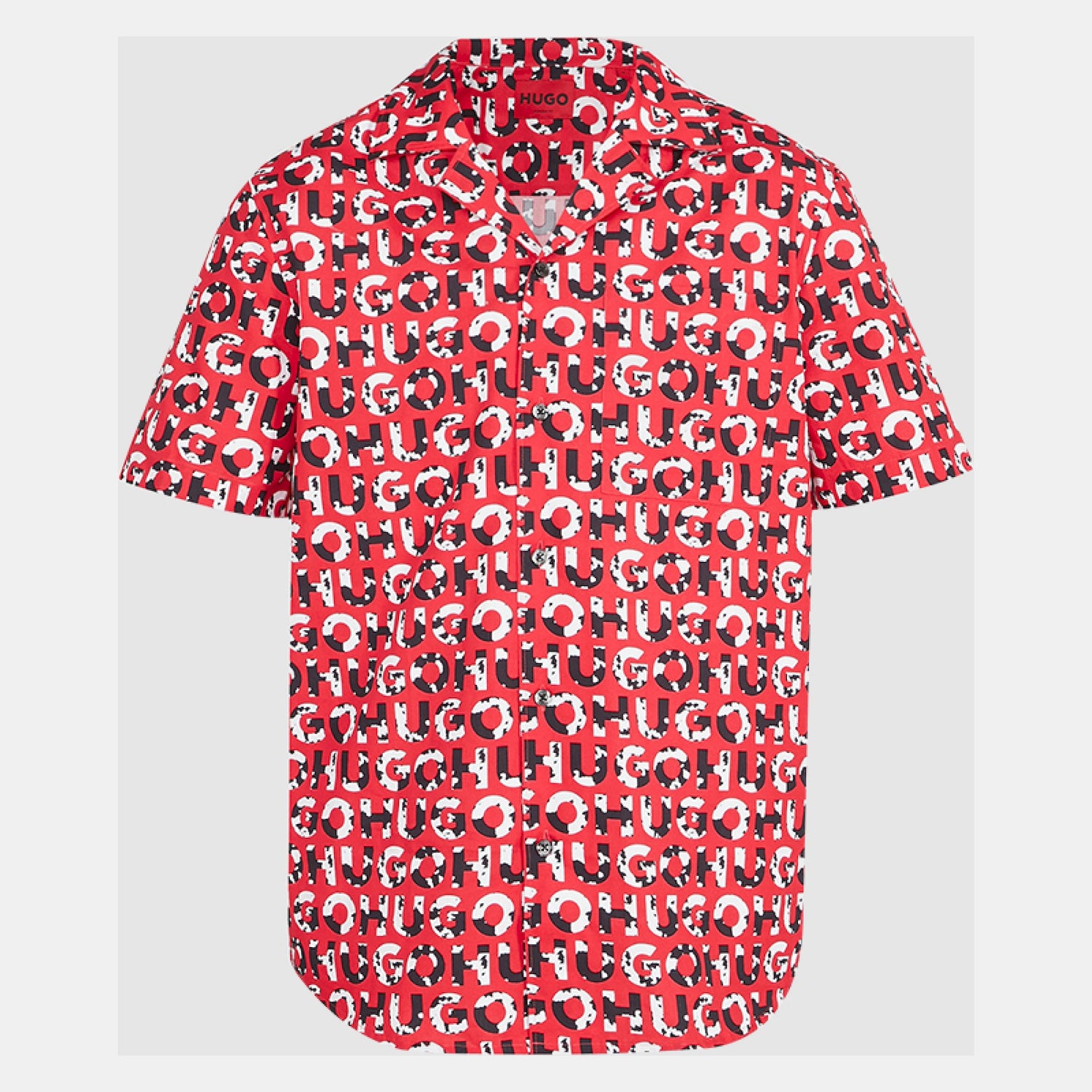 Hugo Camisa  Shirt Ellino 5051414 Red Vermelho_shot1