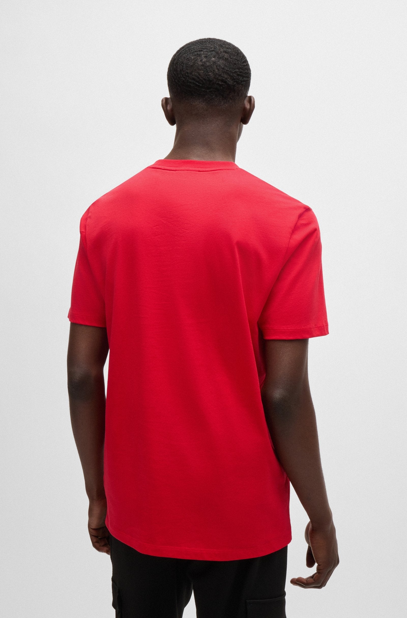 Hugo T Shirt Dimoniti Red Vermelho_shot4