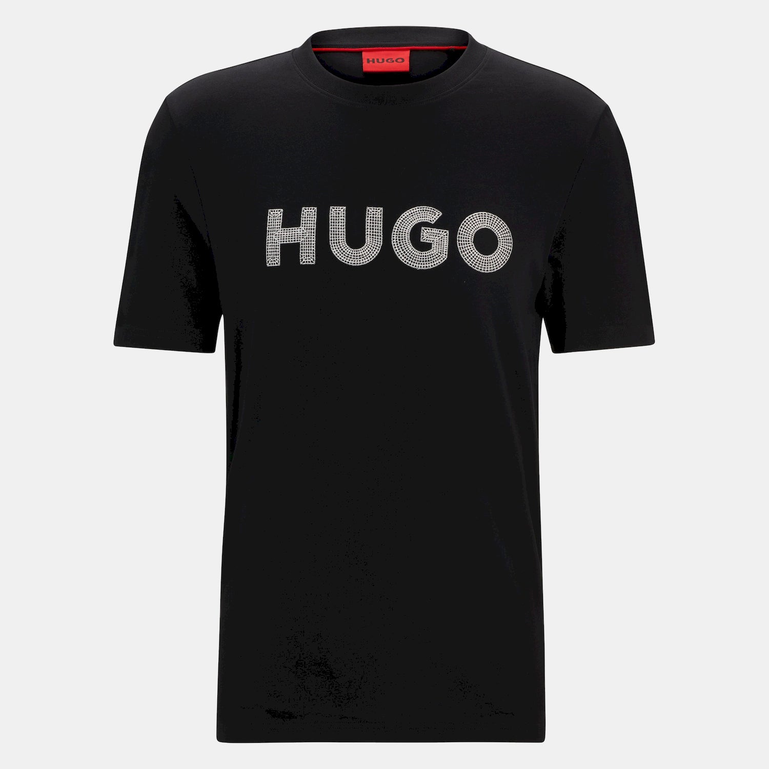 Hugo T Shirt Drochet Black Preto_shot1