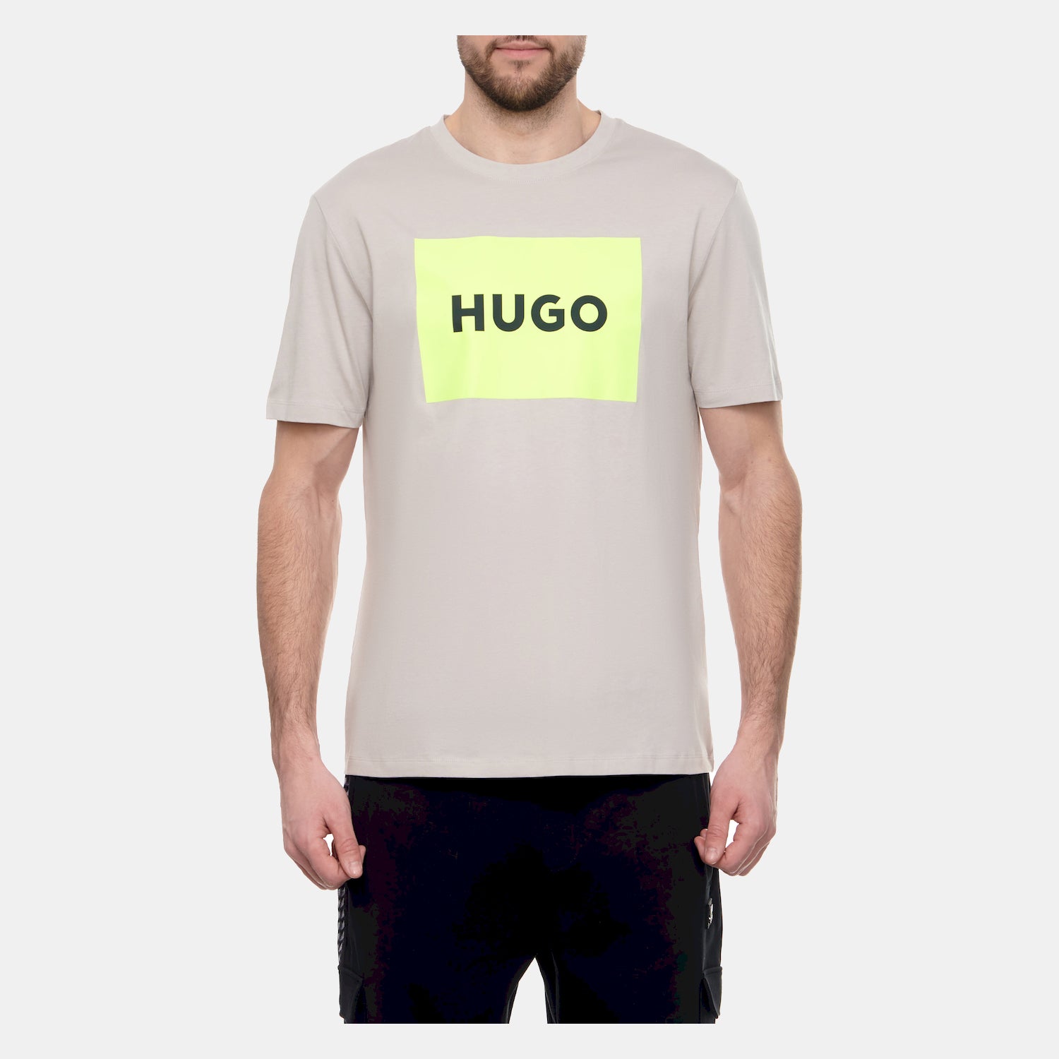 Hugo T Shirt Dulive222 Grey Cinza_shot1