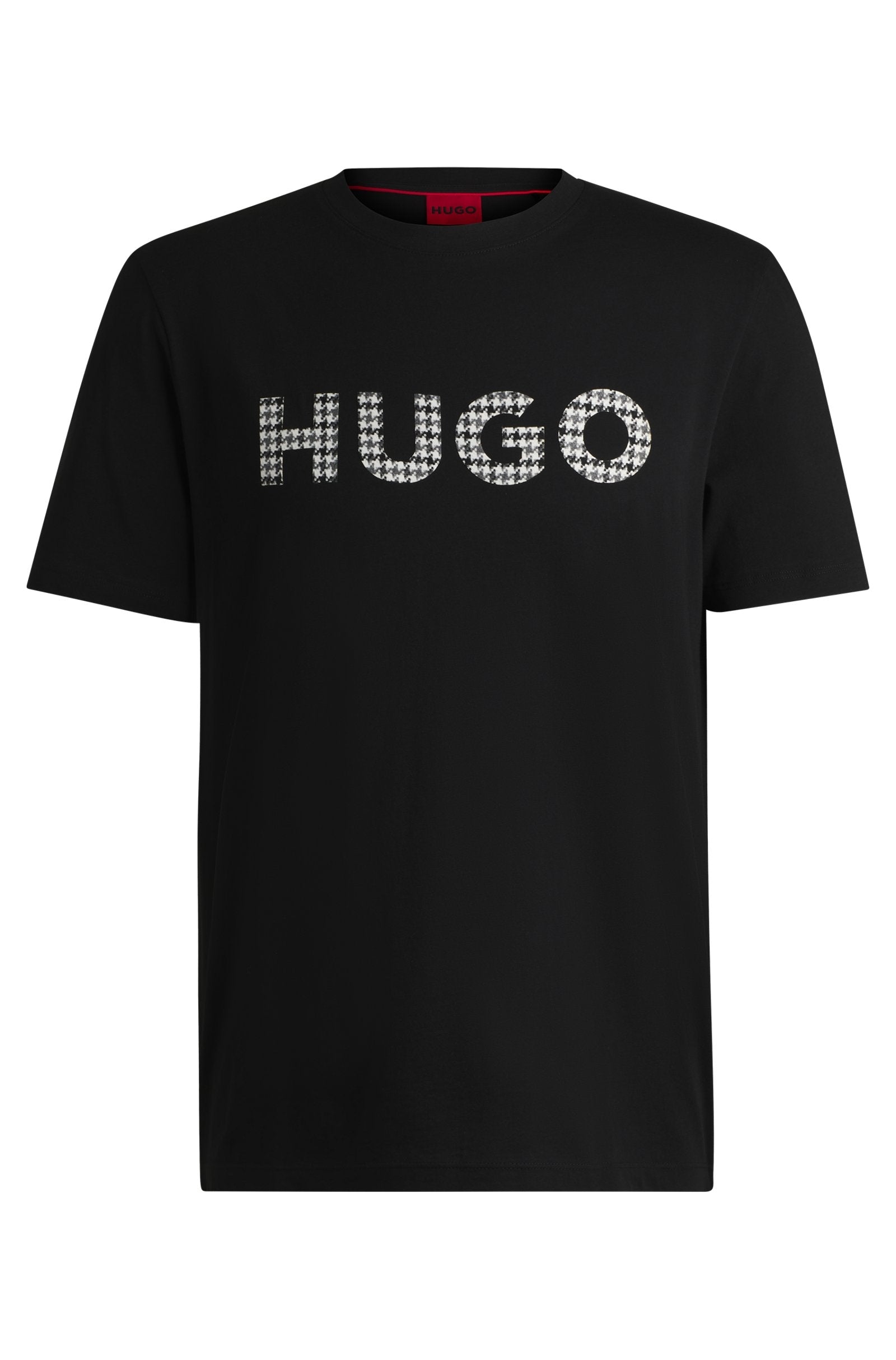 Hugo T Shirt Dulivio U243 Black Preto_shot1