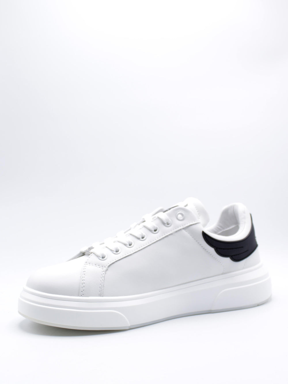 John Richmond Sapatilhas Sneakers Shoes 25313 White Blk Branco Preto_shot1