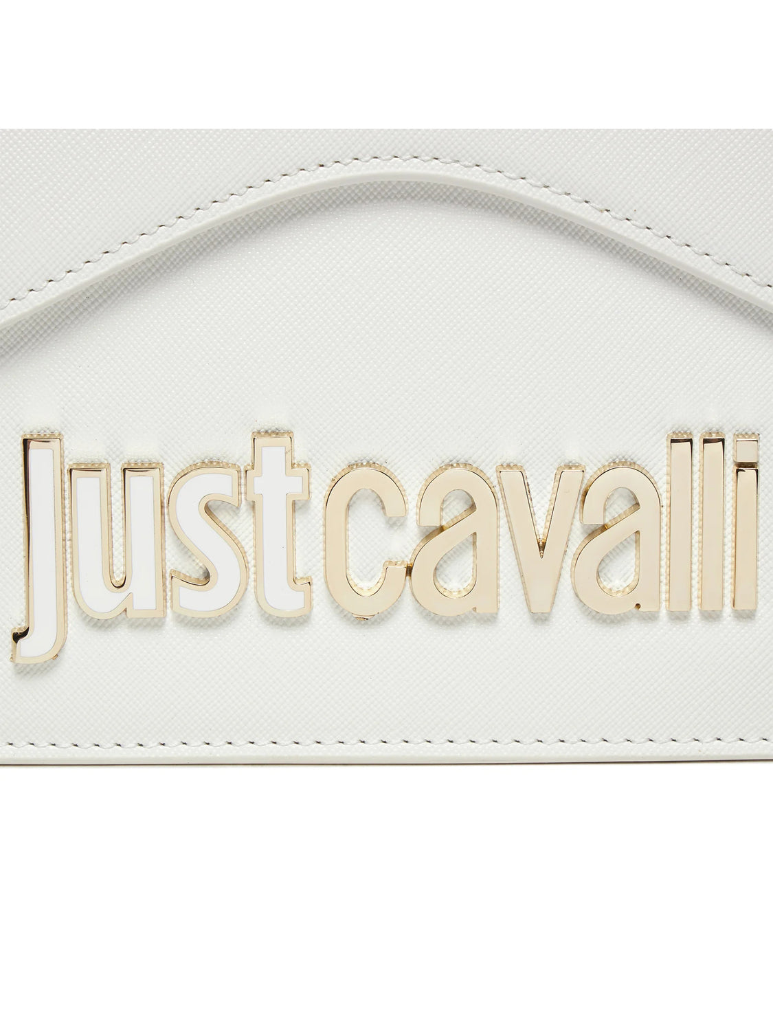 Bolsa Just Cavalli Range B Metal Lett Branco