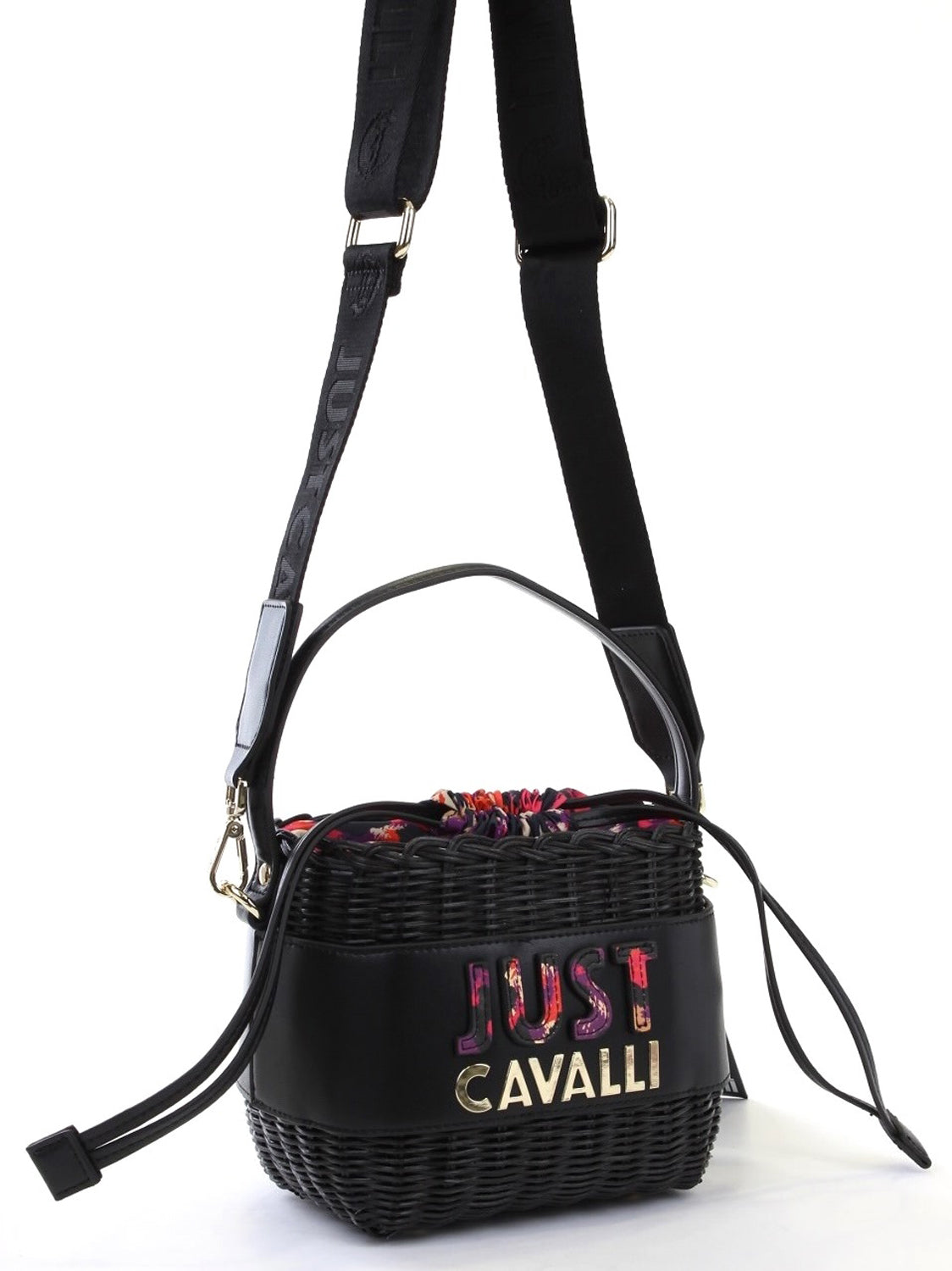 Just Cavalli Bolsa Bag 76ra4bd2 Black Preto_shot1