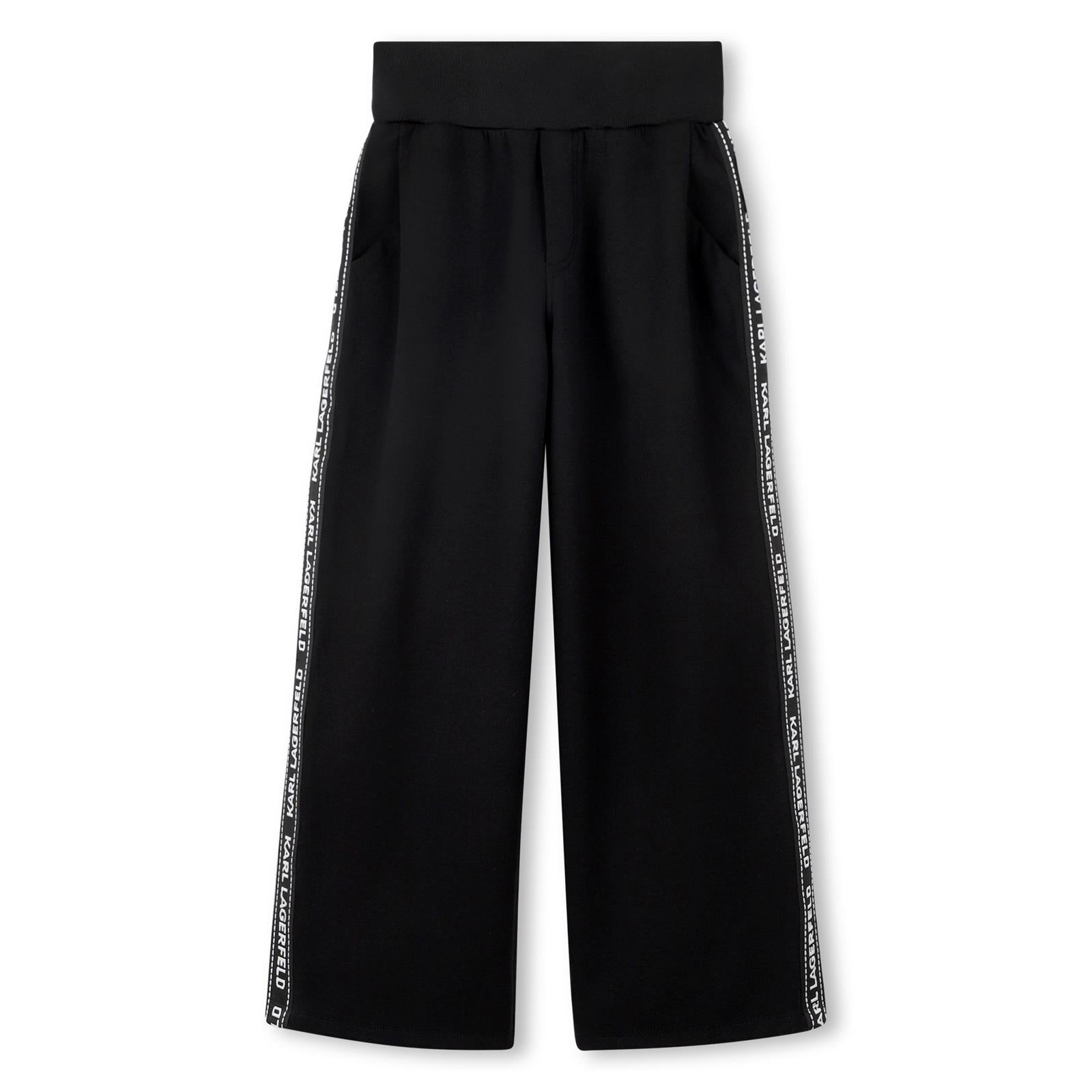 Karl Lagerfeld Calcas Training Pants Klz30597 Black Preto_shot2