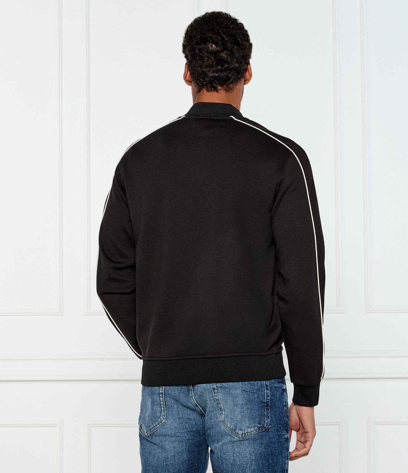 Karl Lagerfeld Camisola Hoodie Kl705019 Black Preto_shot3