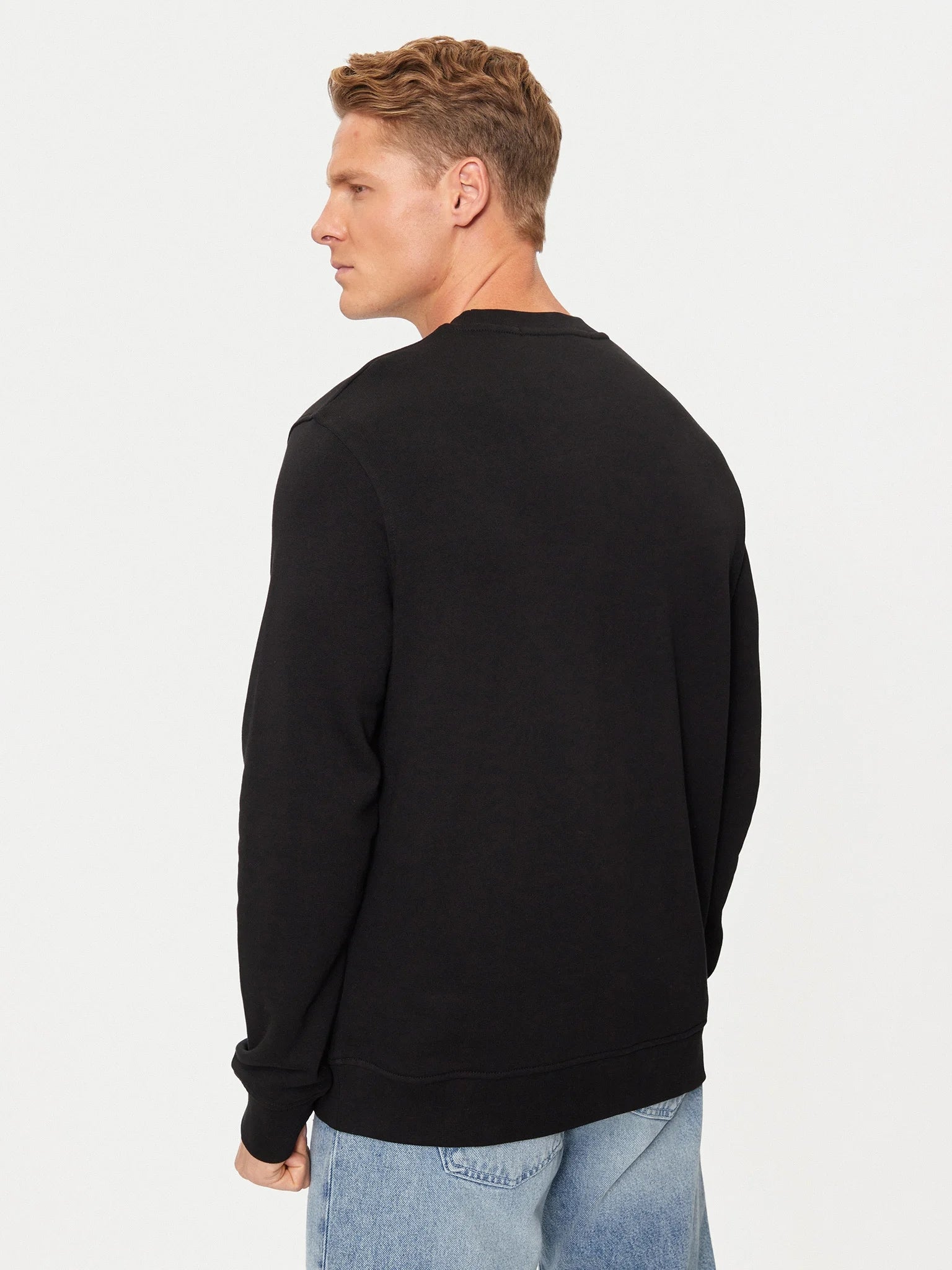 Karl Lagerfeld Camisola Sweat Kl705091 Black Preto_shot1