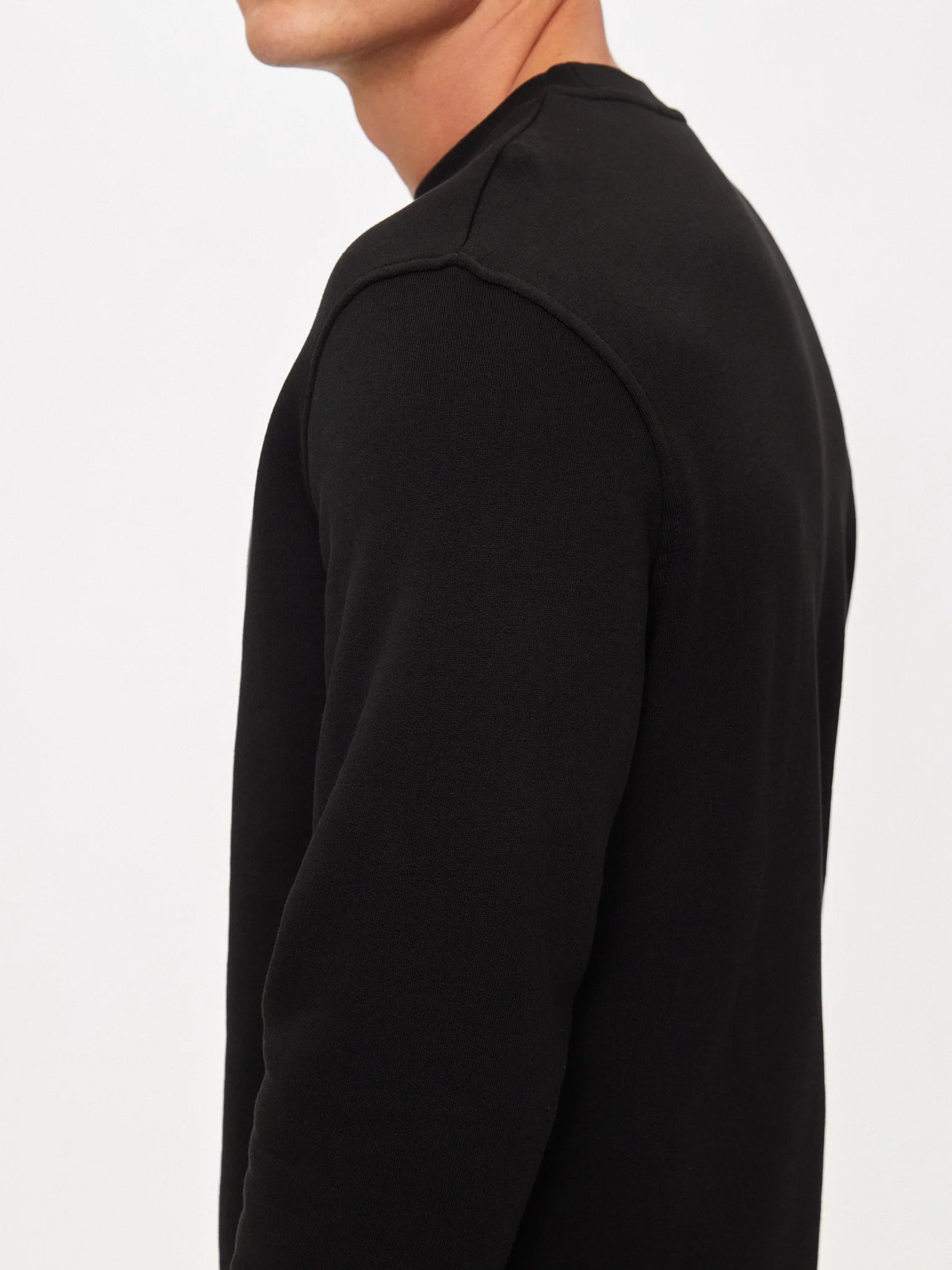 Karl Lagerfeld Camisola Sweat Kl705091 Black Preto_shot4