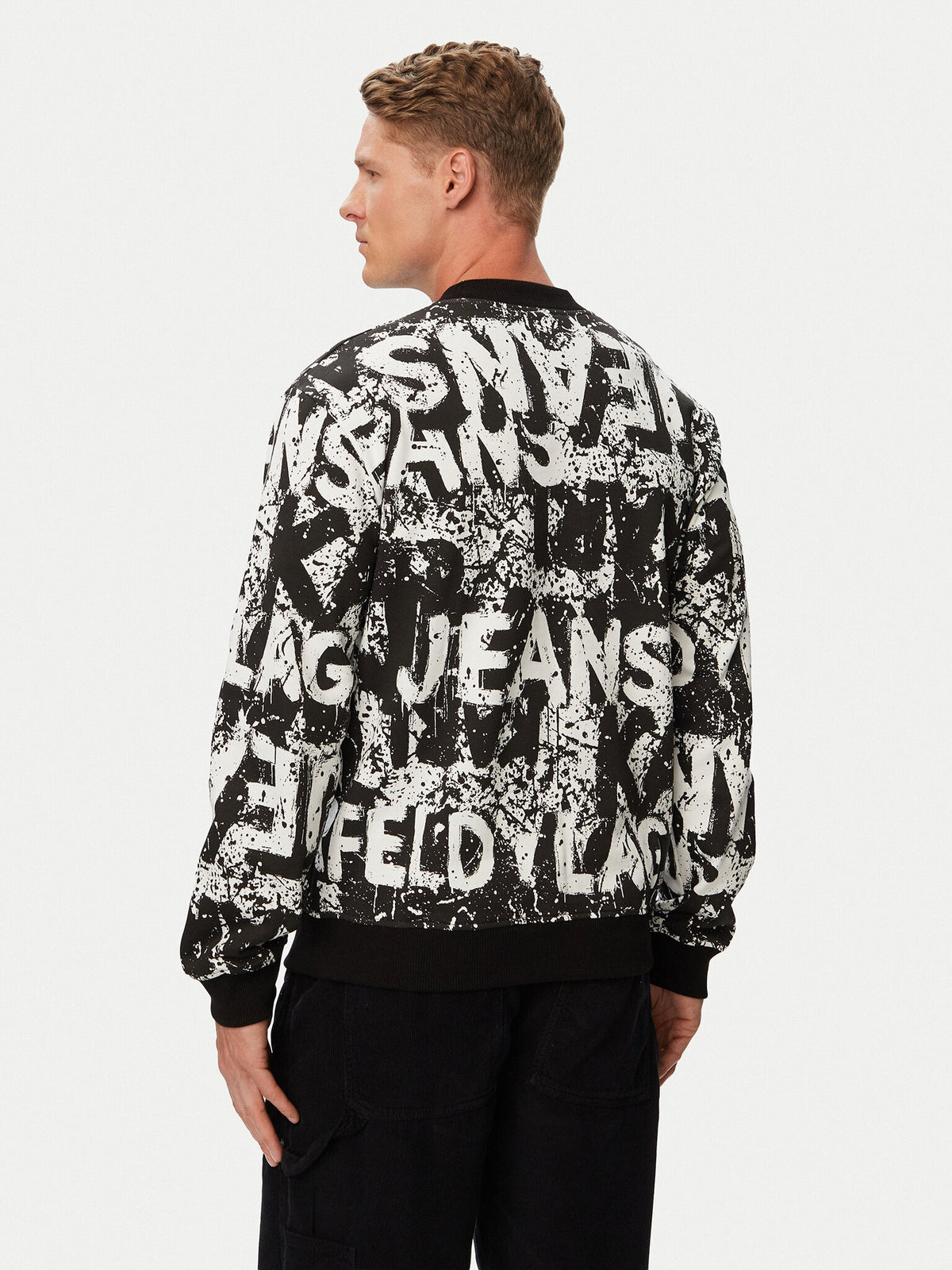 Karl Lagerfeld Camisola Sweat Klb3m20022 Black.logo Preto_shot3