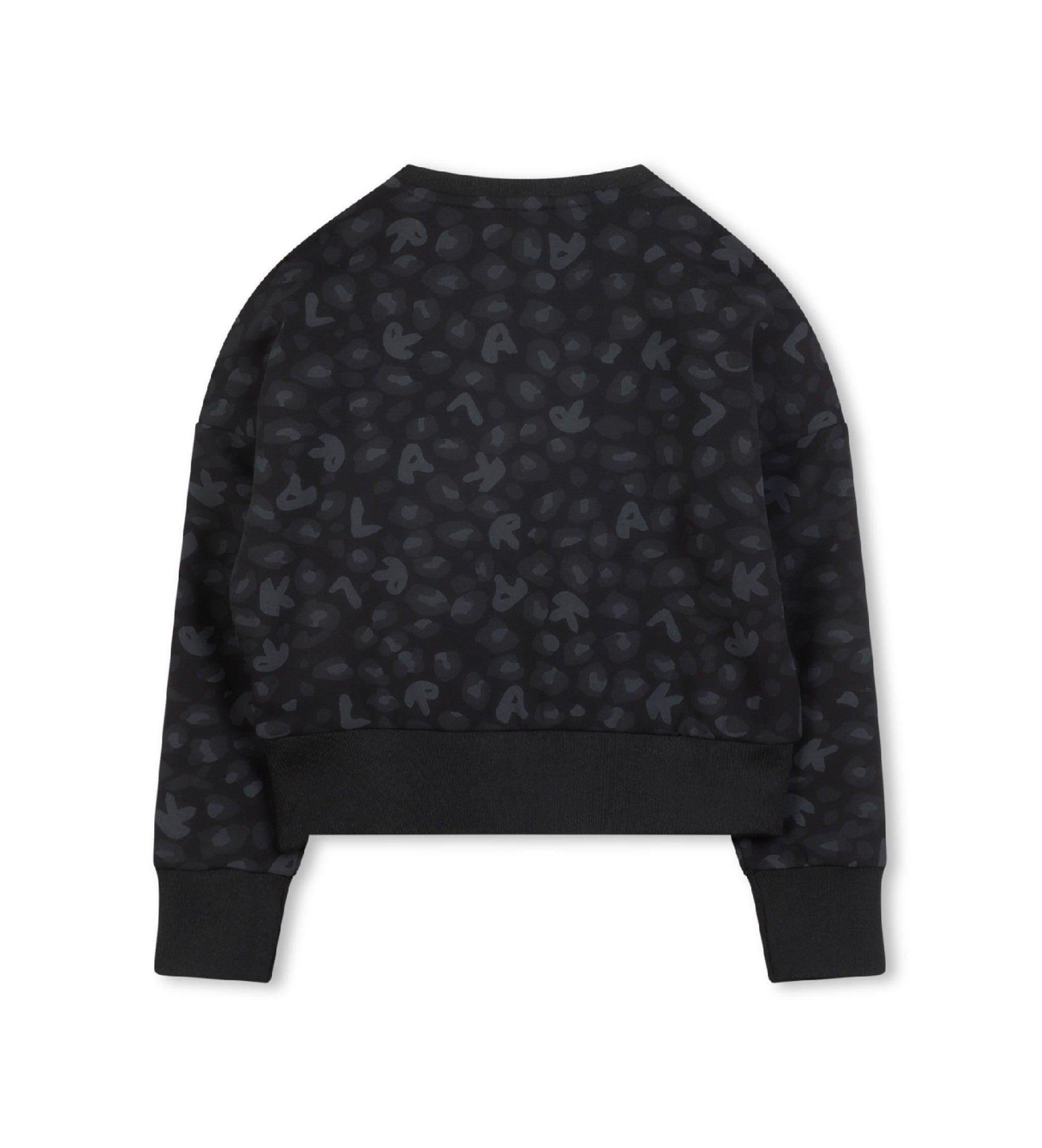 Karl Lagerfeld Camisola Sweat Klz30608 Black Preto_shot3