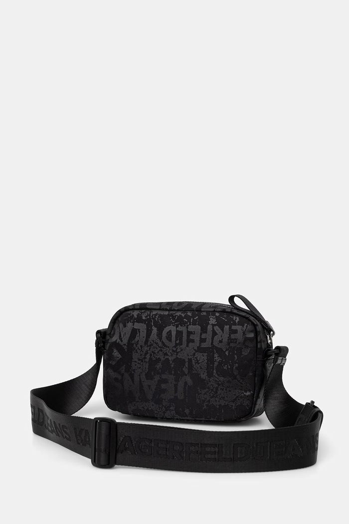 Karl Lagerfeld Crossbody Klb3m30207 Black.logo Preto_shot3