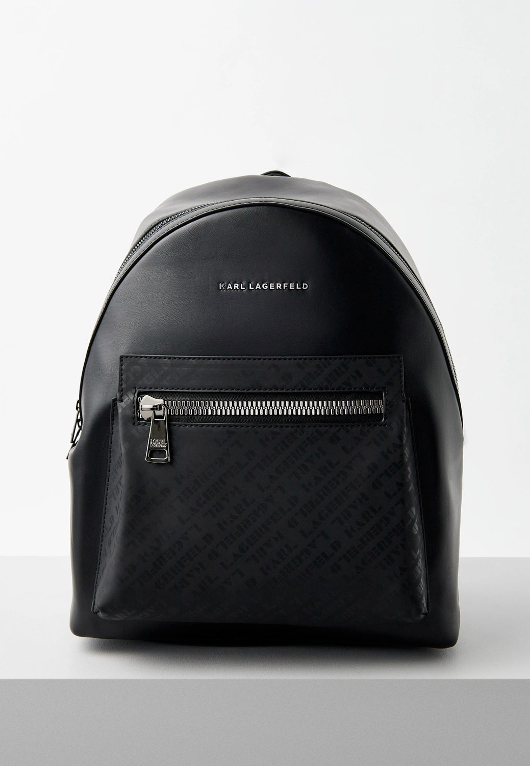 Karl Lagerfeld Mochila Backpack Kl805908 Black.logo Preto_shot1
