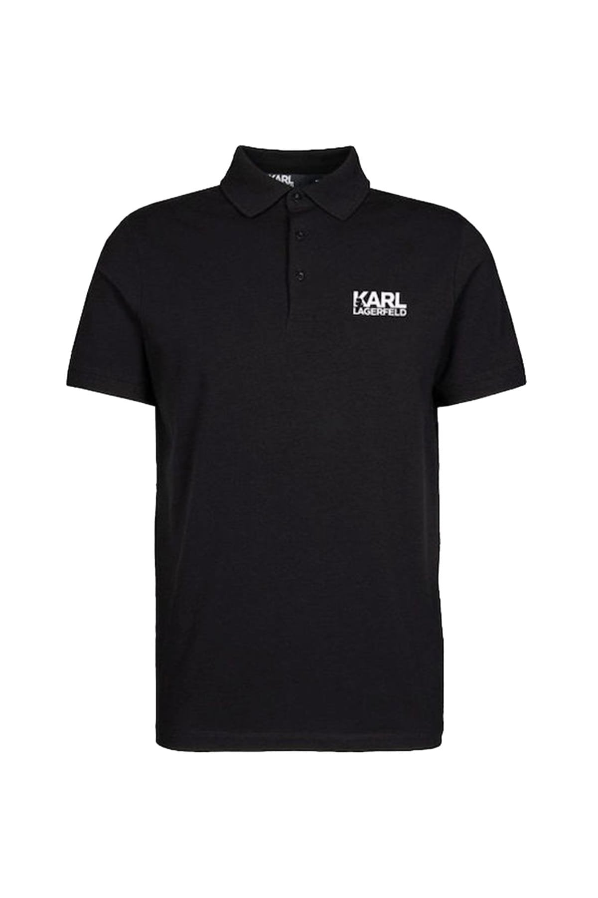 Karl Lagerfeld Polo  Kl745088 Black Preto_shot1