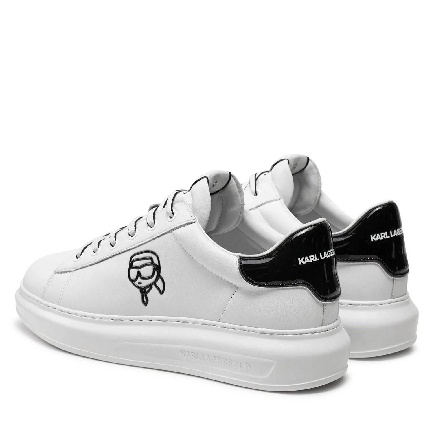 Karl Lagerfeld Sapatilhas Sneakers Shoes Kl52578 White Branco_shot2