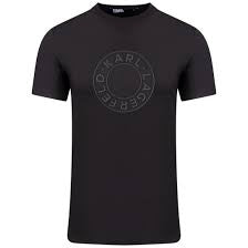 Karl Lagerfeld T Shirt Kl755038 544225 Black Preto_shot1