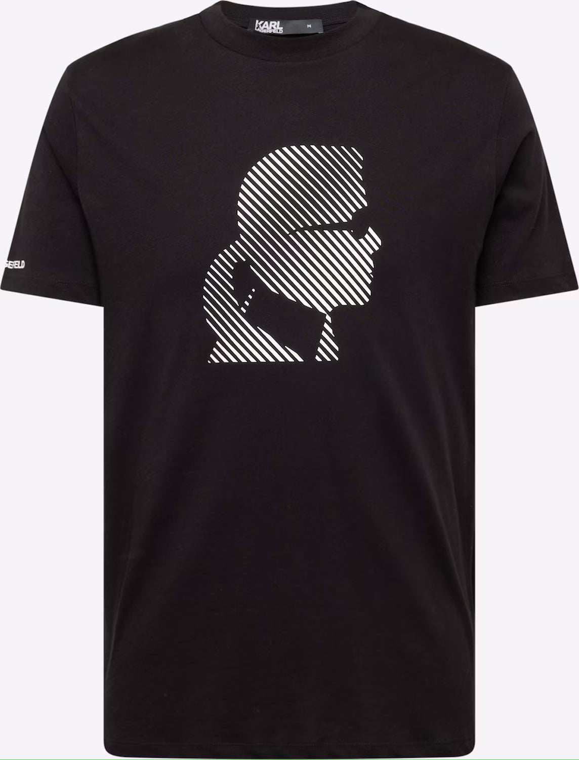 Karl Lagerfeld T Shirt Kl755052 Black Preto_shot4