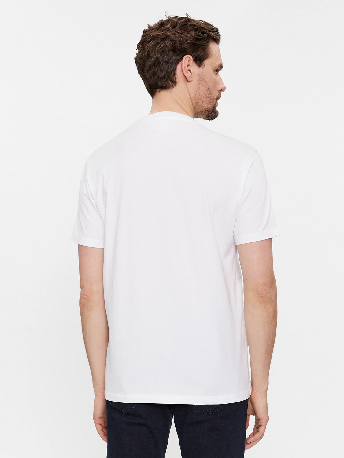 Karl Lagerfeld T Shirt Kl755403 White Branco_shot1