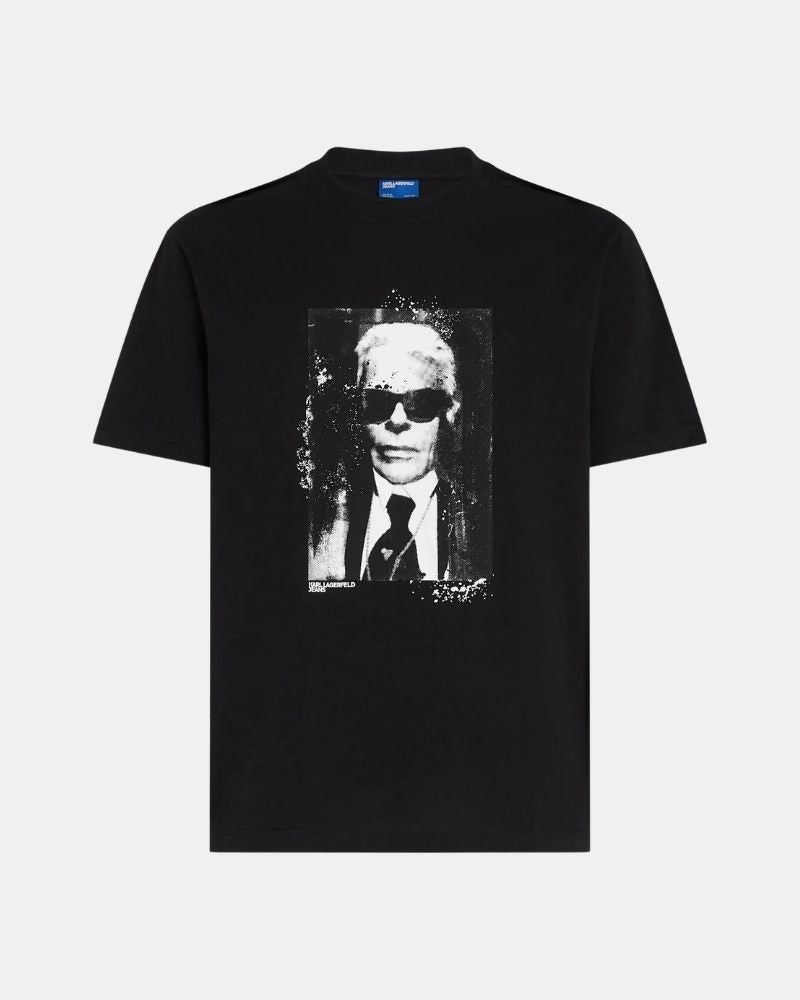 Karl Lagerfeld T Shirt Klb3m17006 Black Preto_shot1