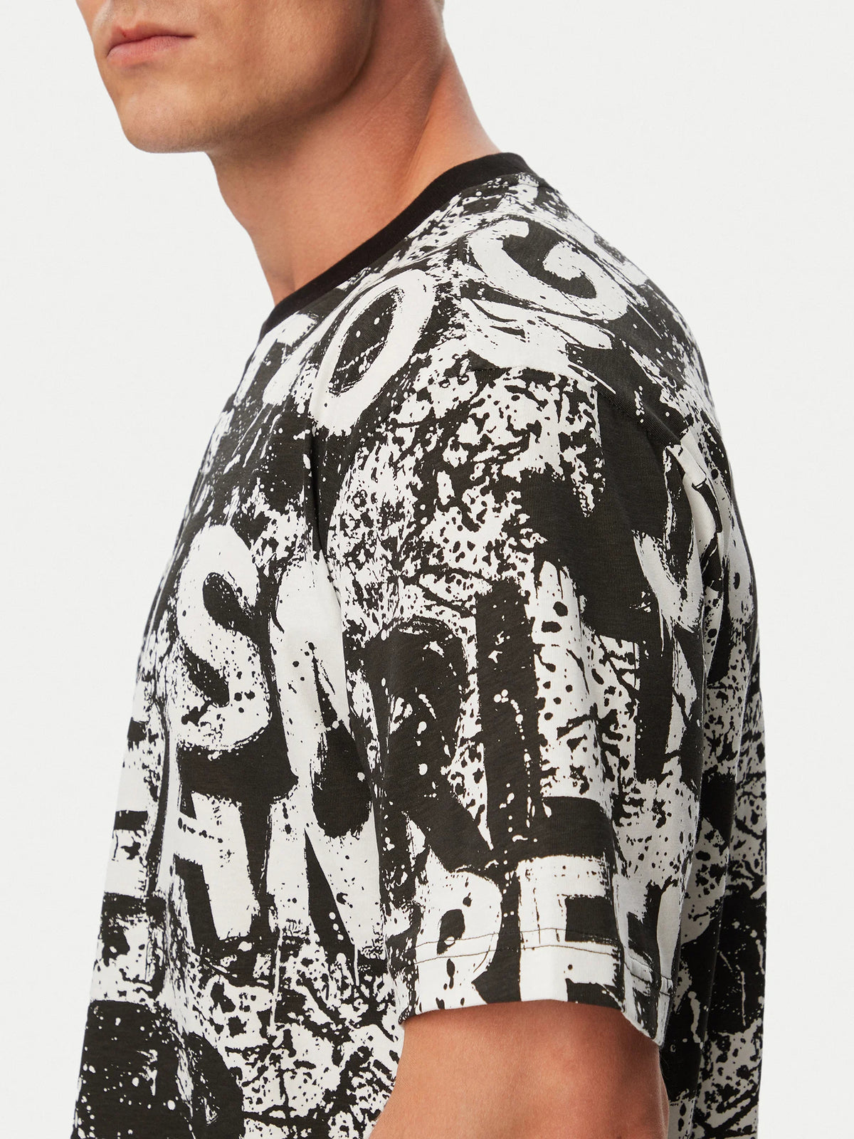 Karl Lagerfeld T Shirt Klb3m17033 Black.logo Preto_shot3