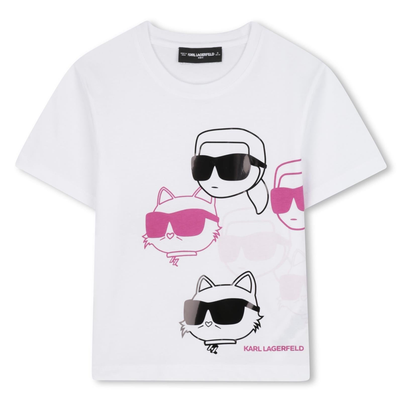 Karl Lagerfeld T Shirt Klz30943 White Branco_shot2