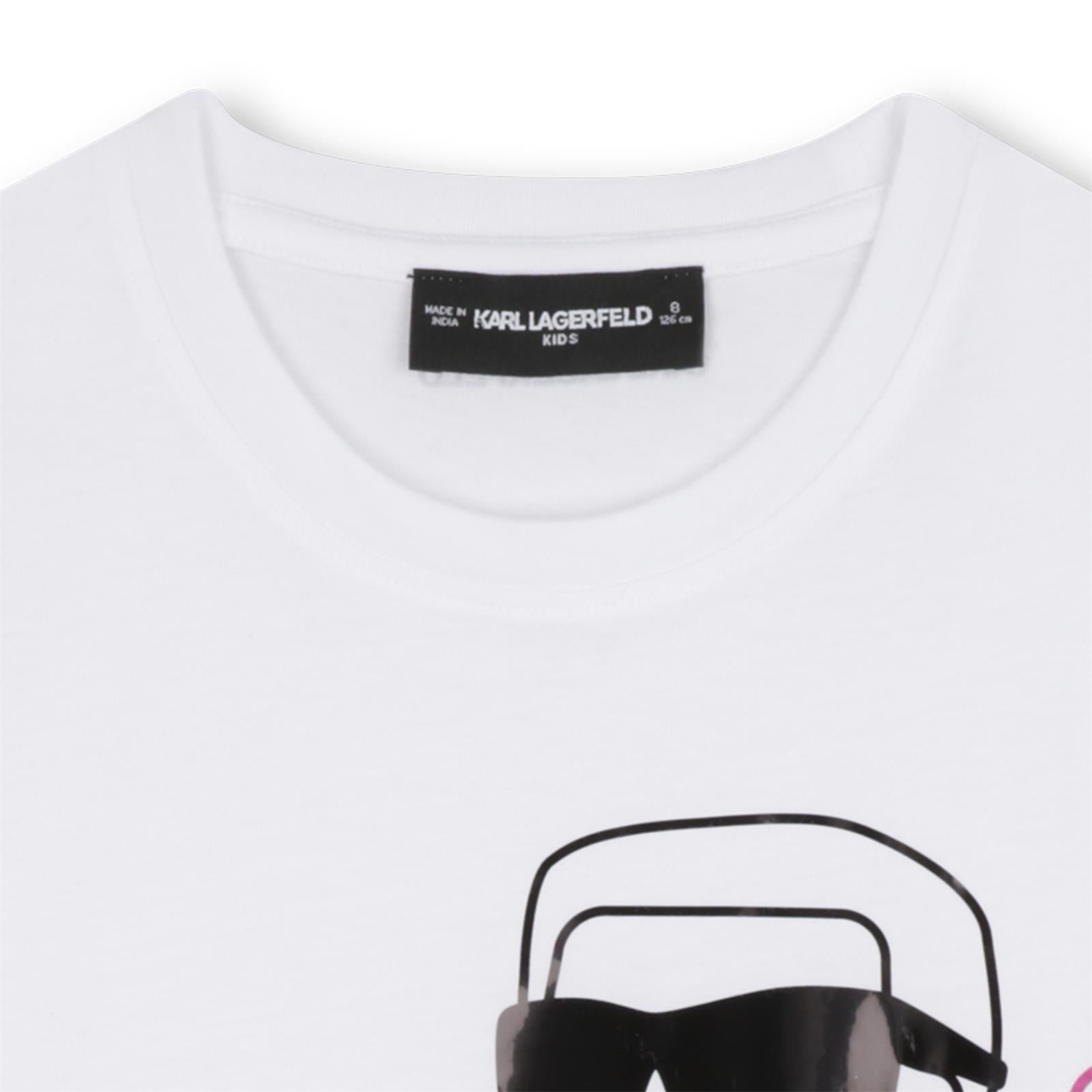 Karl Lagerfeld T Shirt Klz30943 White Branco_shot4