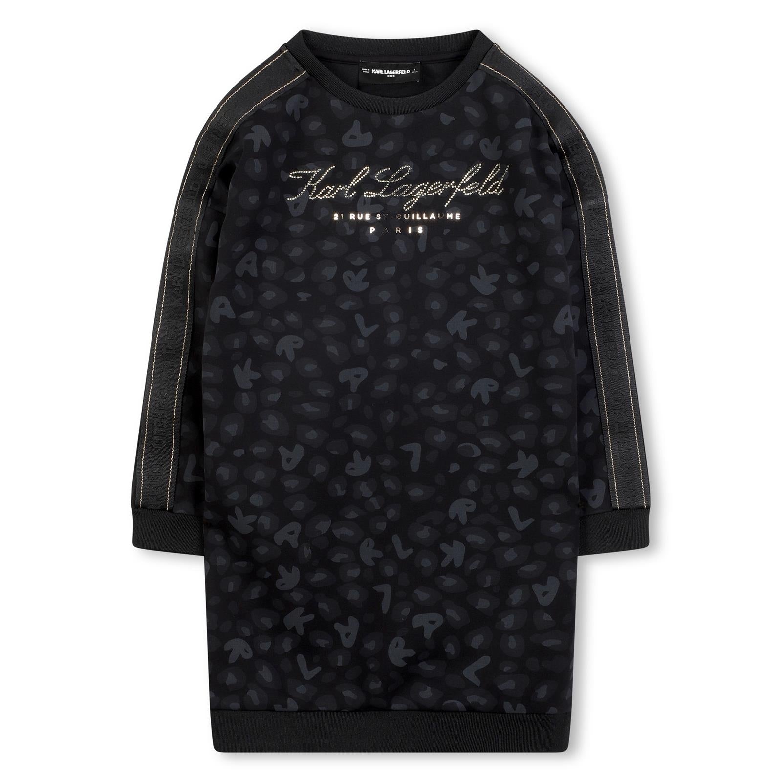 Karl Lagerfeld Vestido Dress Klz30619 Black Preto_shot2