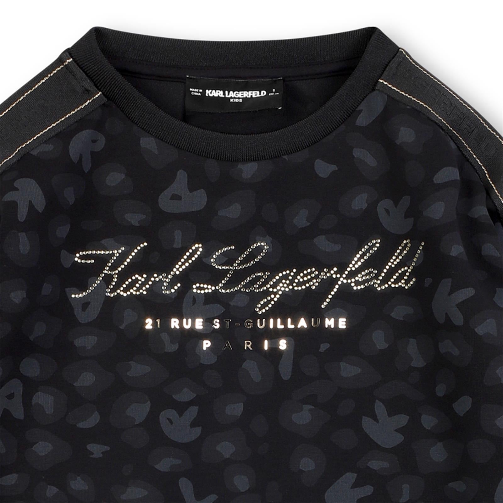 Karl Lagerfeld Vestido Dress Klz30619 Black Preto_shot4