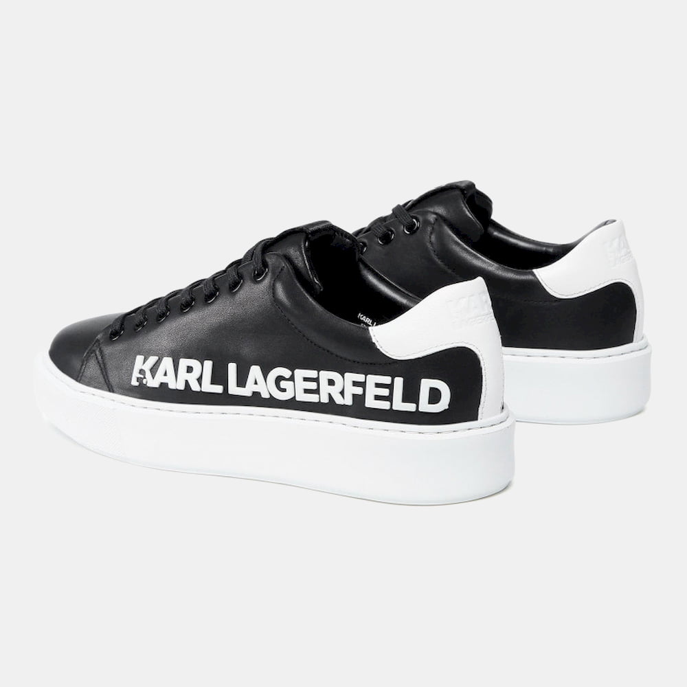 Karl Lagerfield Sapatilhas Sneakers Shoes 52225 Blk White Preto Branco Shot4