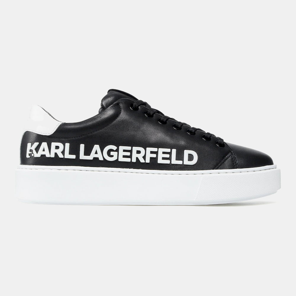 Karl Lagerfield Sapatilhas Sneakers Shoes 52225 Blk White Preto Branco Shot6