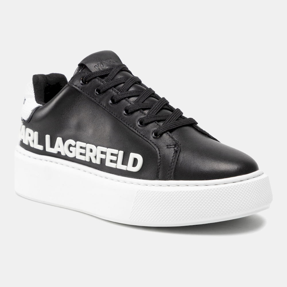 Karl Lagerfield Sapatilhas Sneakers Shoes 62210 Blk White Preto Branco Shot2