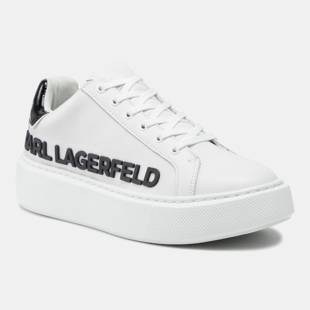 Karl Lagerfield Sapatilhas Sneakers Shoes 62210 Whi Black Branco Preto Shot2