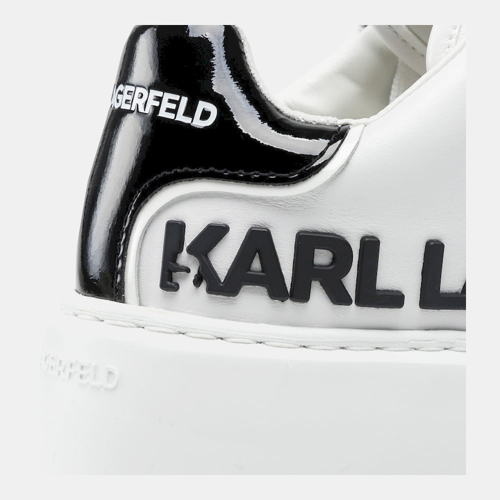 Karl Lagerfield Sapatilhas Sneakers Shoes 62210 Whi Black Branco Preto Shot6