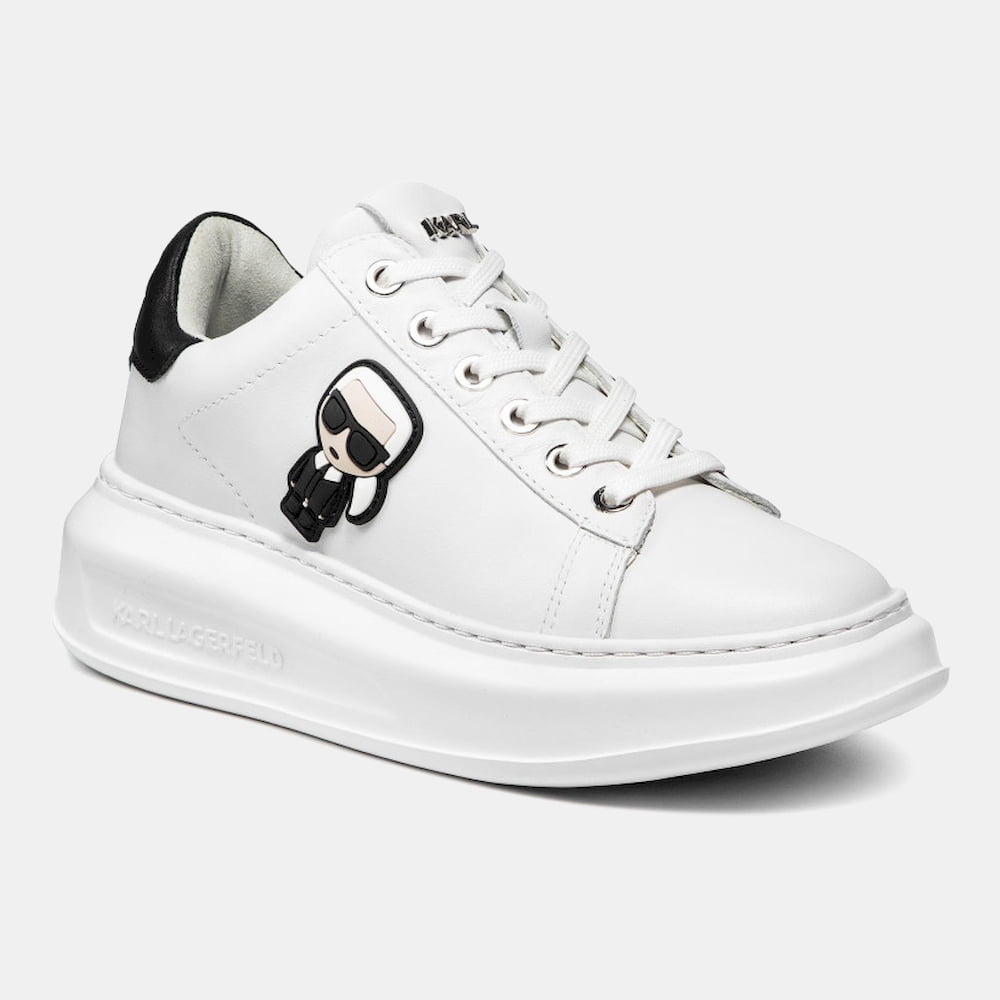 Karl Lagerfield Sapatilhas Sneakers Shoes 62530 Whi Black Branco Preto Shot5