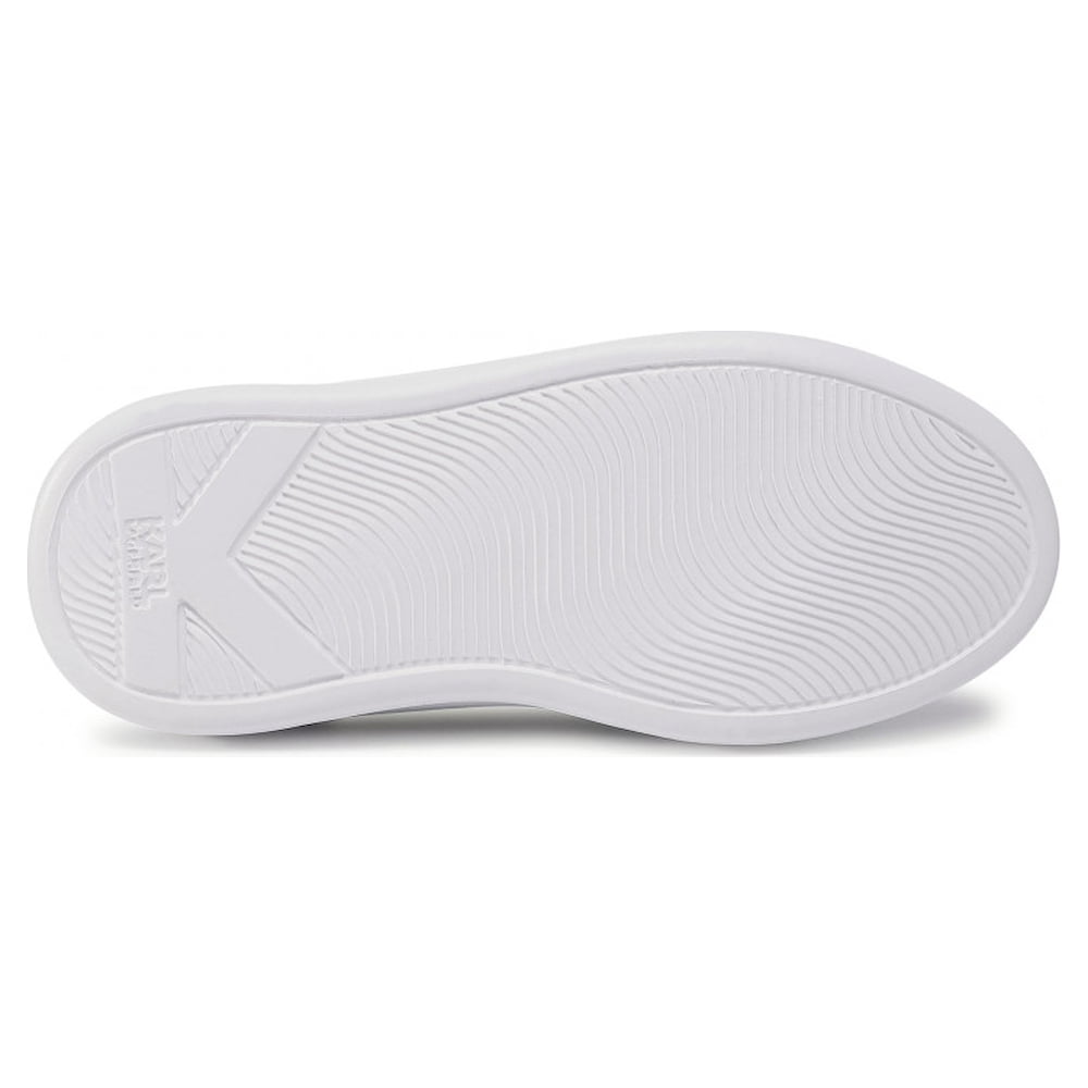 Karl Lagerfield Sapatilhas Sneakers Shoes 62538 Whi Silver Branco Prateado3