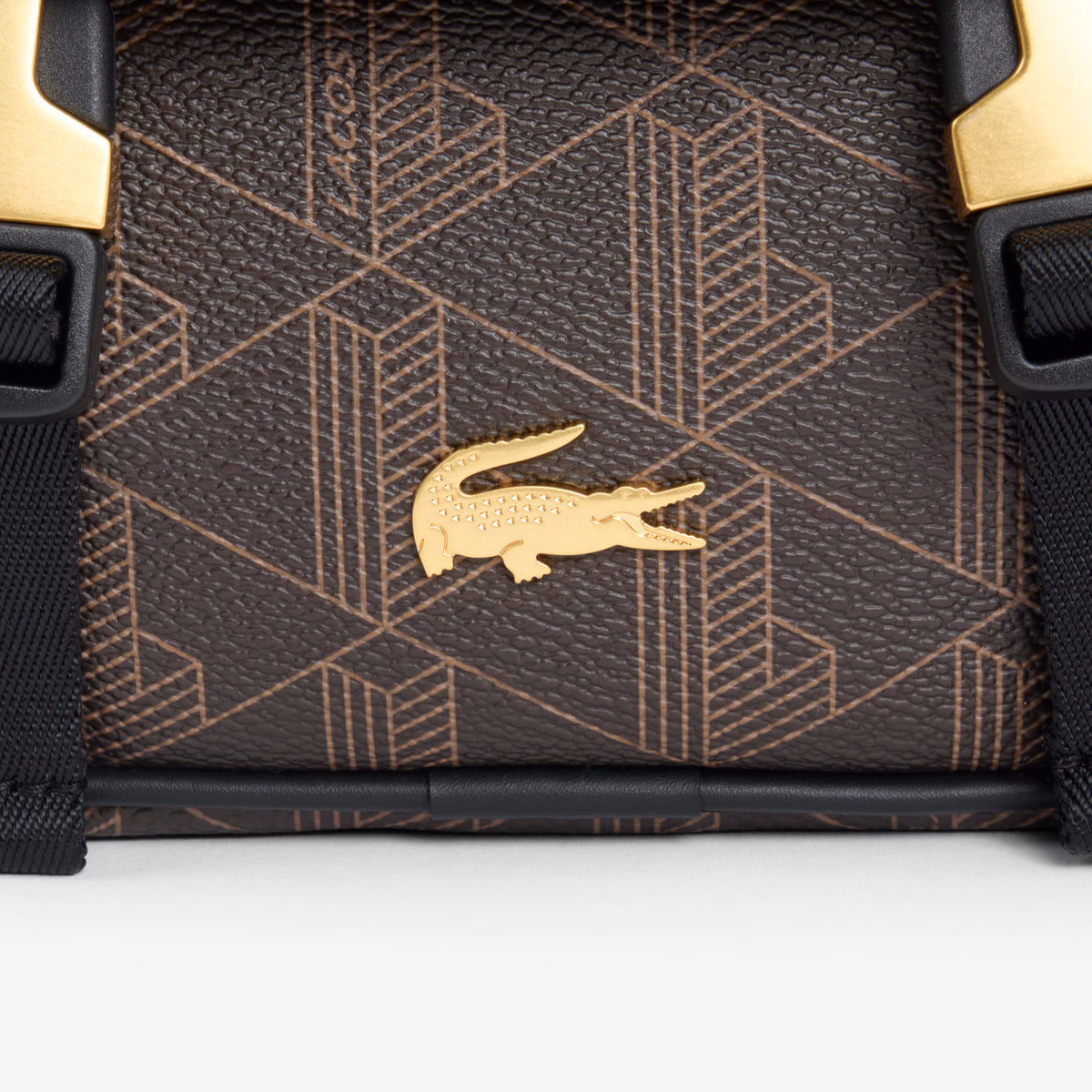 Lacoste Bolsa Bag Nu5423bg Brown.logo Castanho_shot5