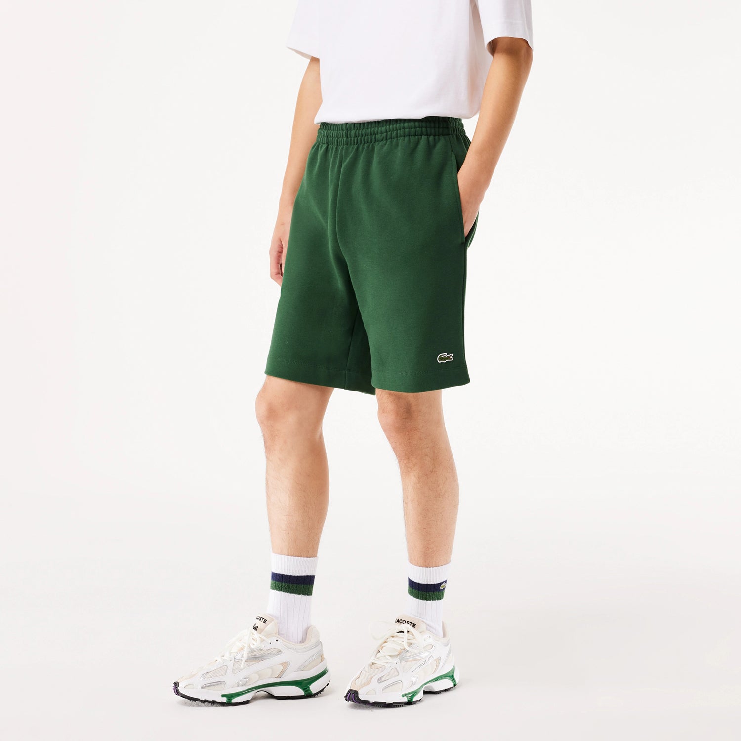 Lacoste Calcao Shorts Gh9627 Green Verde_shot1