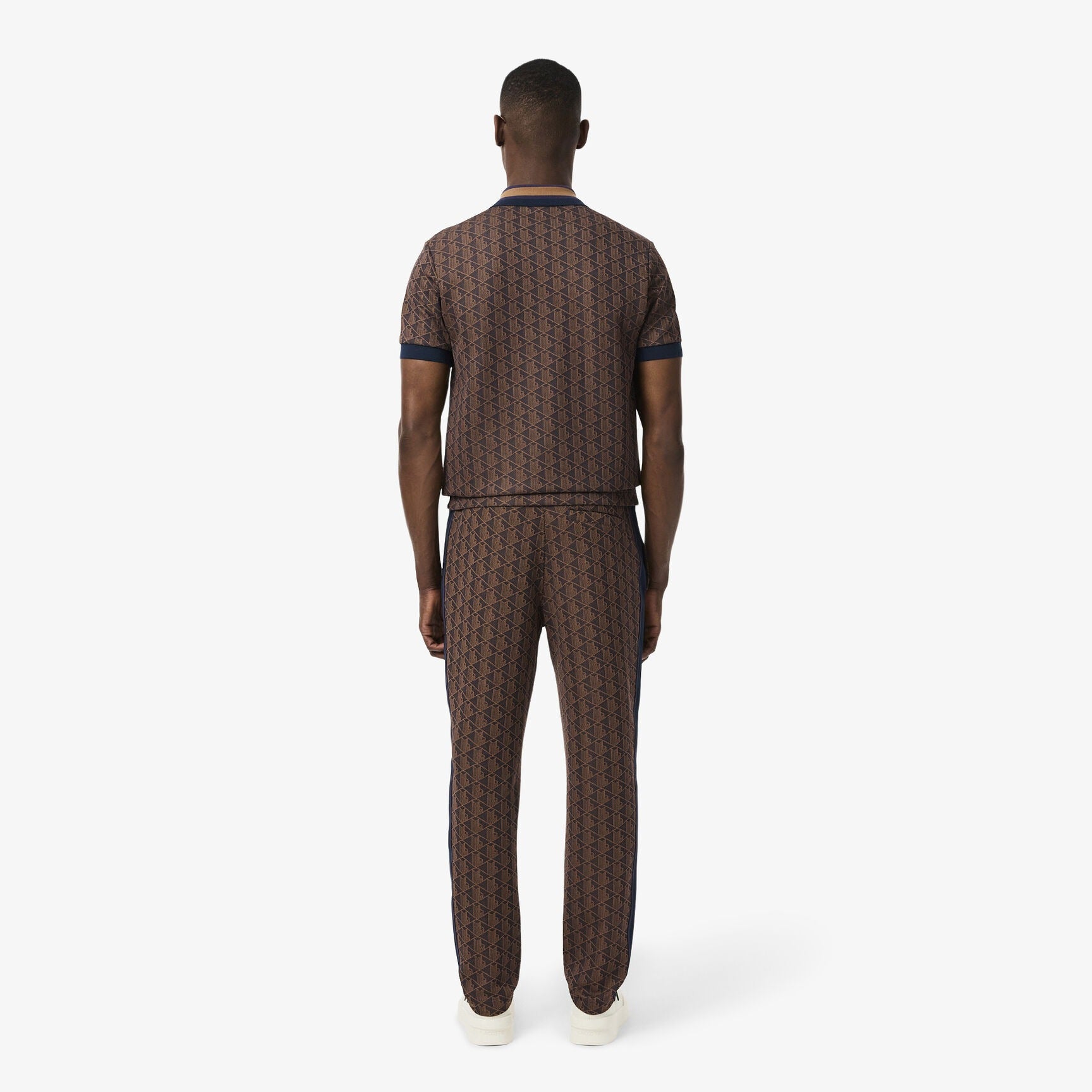 Lacoste Calcas Training Pants Xh1440 Brown Castanho_shot3