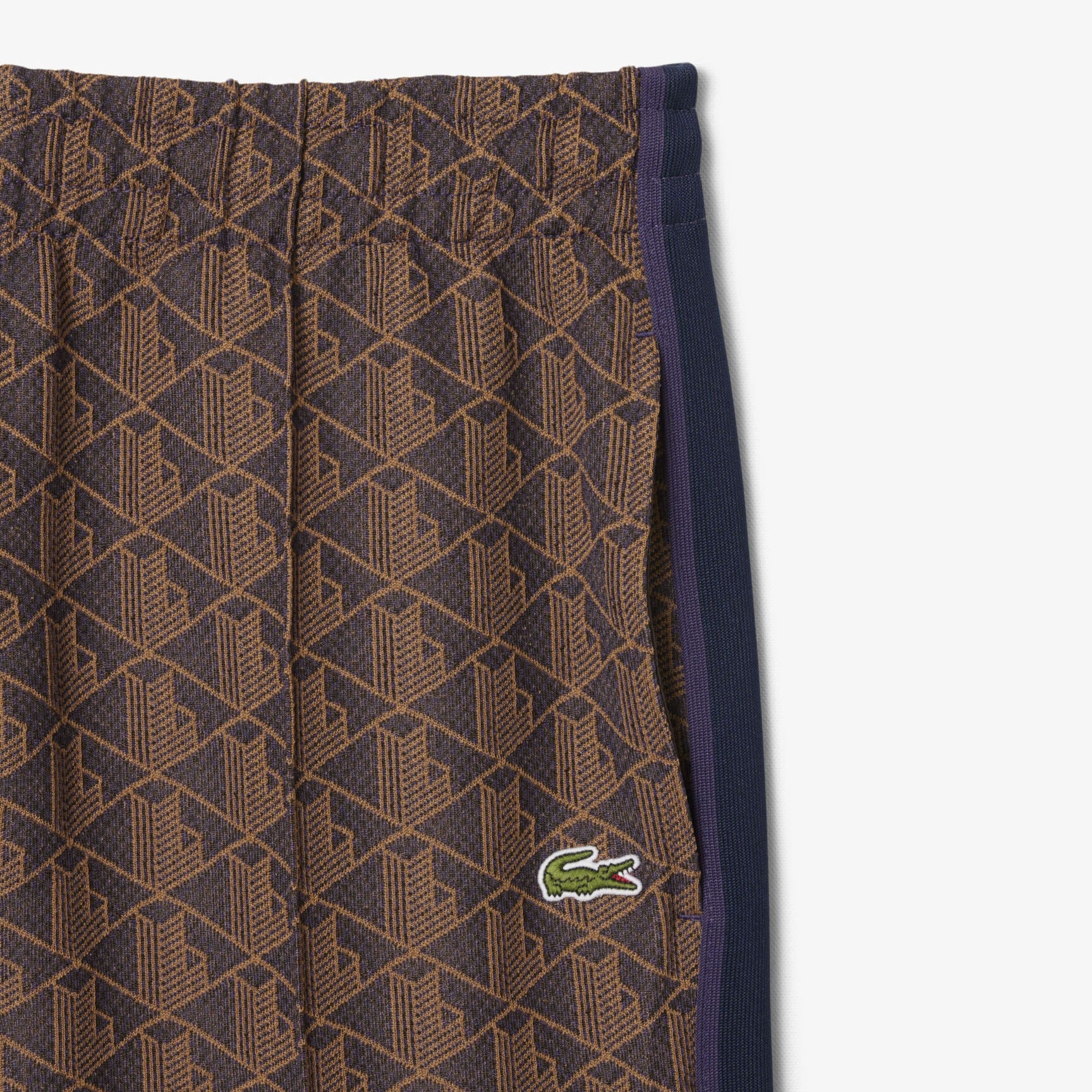 Lacoste Calcas Training Pants Xh1440 Brown Castanho_shot5