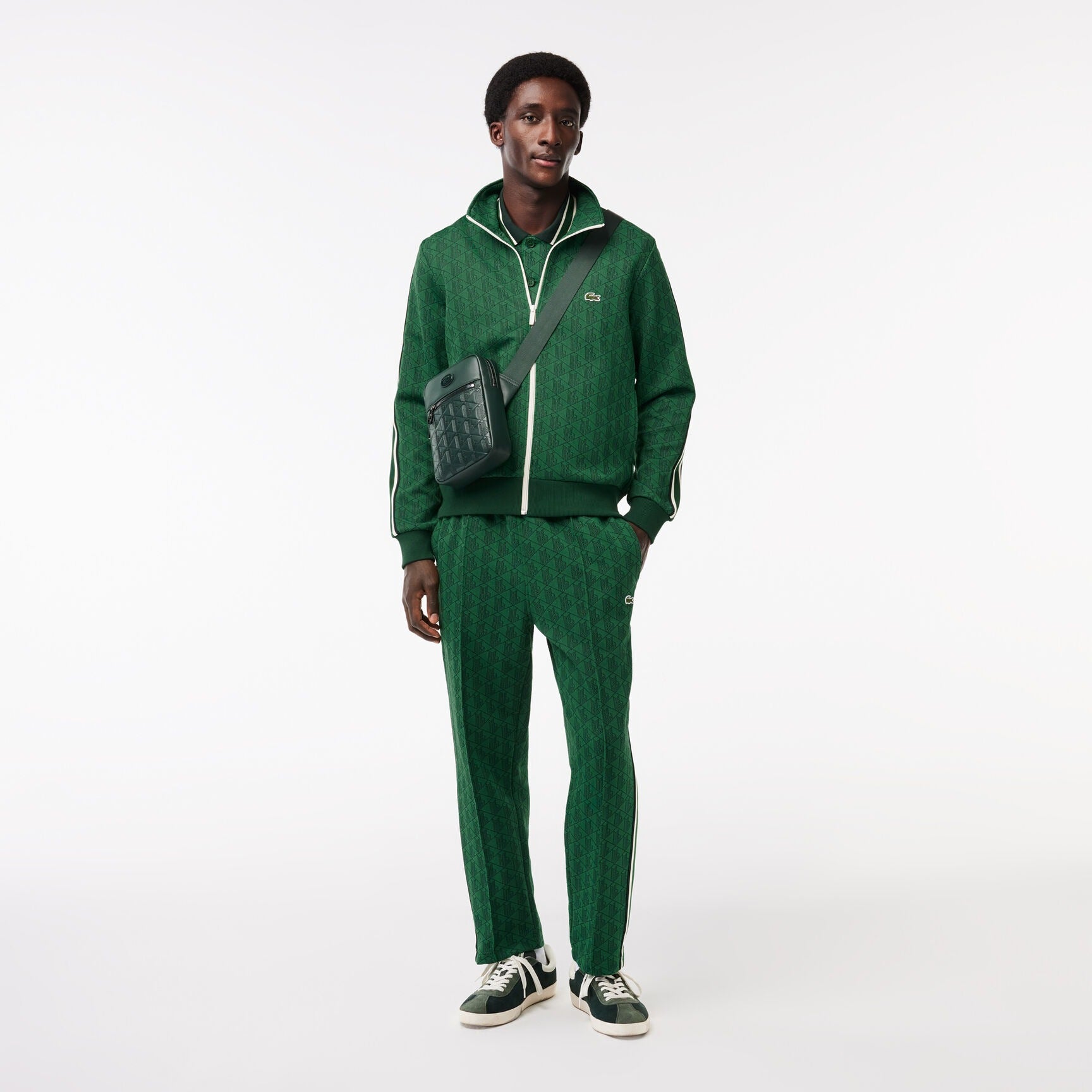 Lacoste Calcas Training Pants Xh1440 Green Verde_shot7