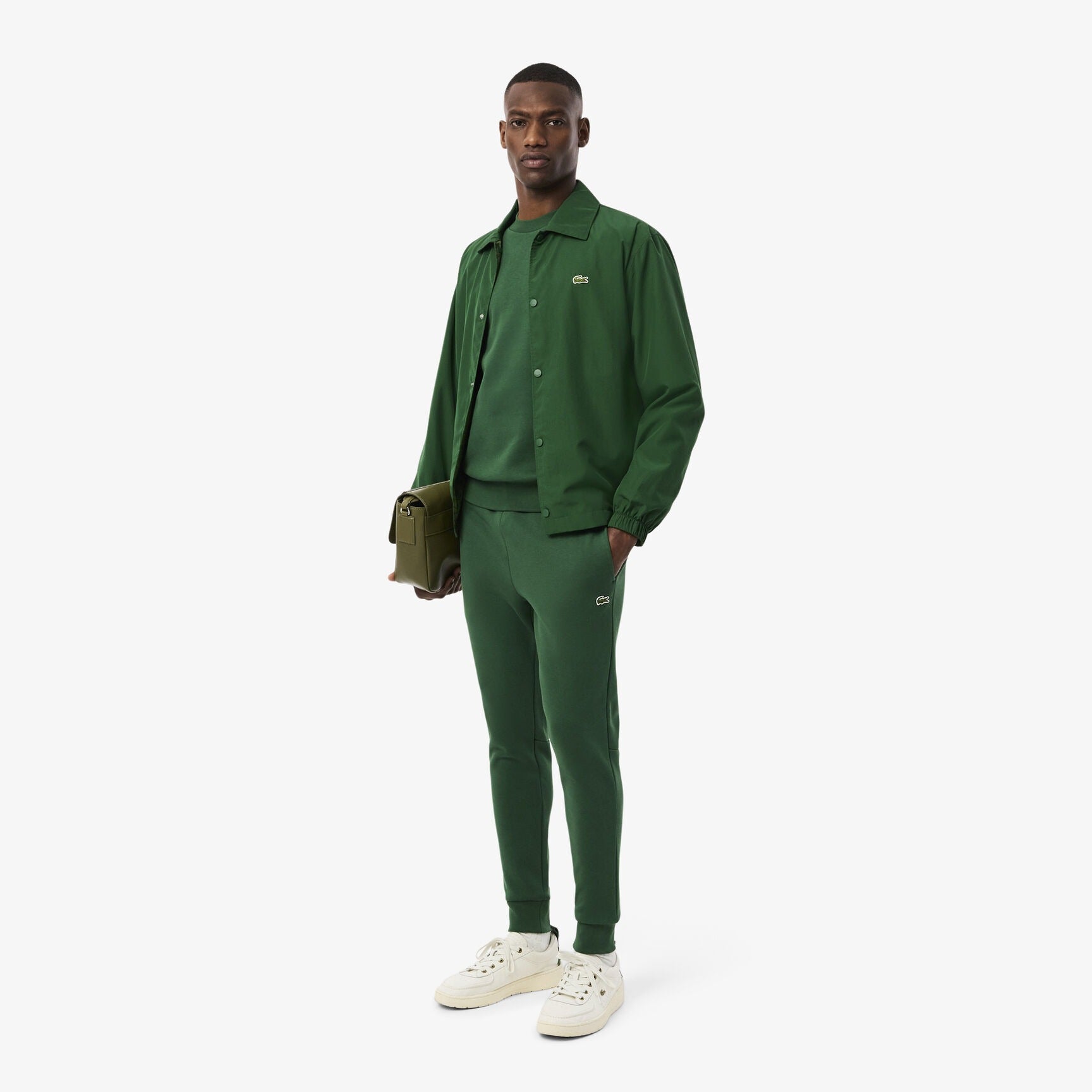 Lacoste Calcas Training Pants Xh9624 Green Verde_shot1