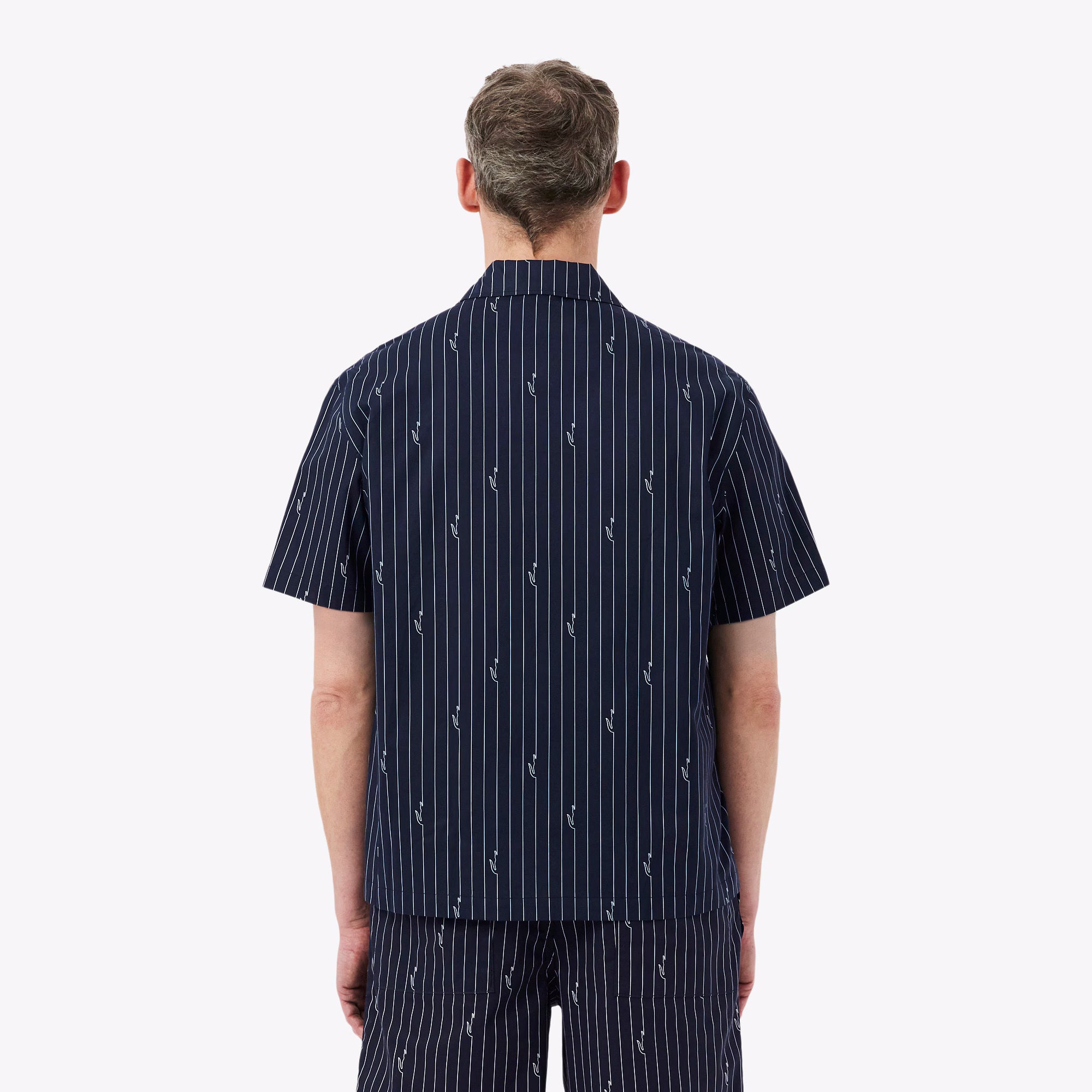 Lacoste Camisa Shirt Ch2343 Black Preto_shot3