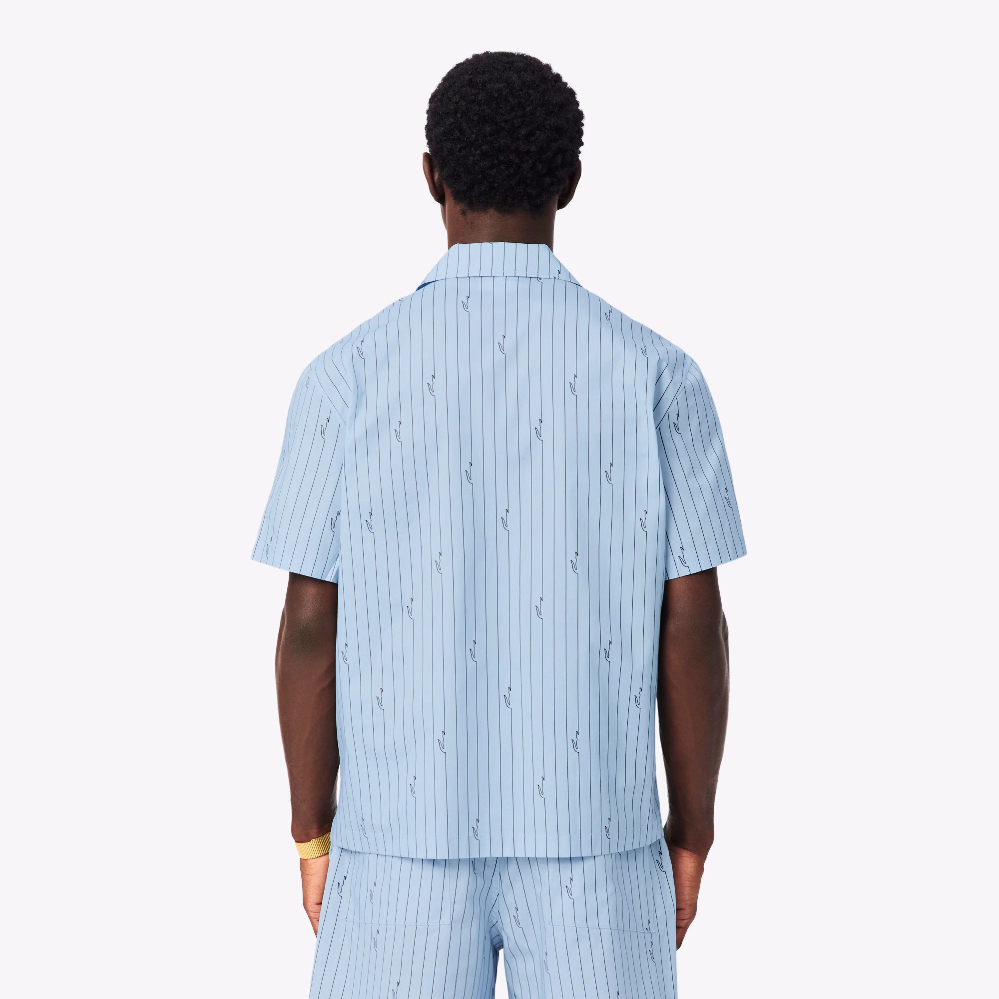 Lacoste Camisa Shirt Ch2343 Chambray Chambray_shot3