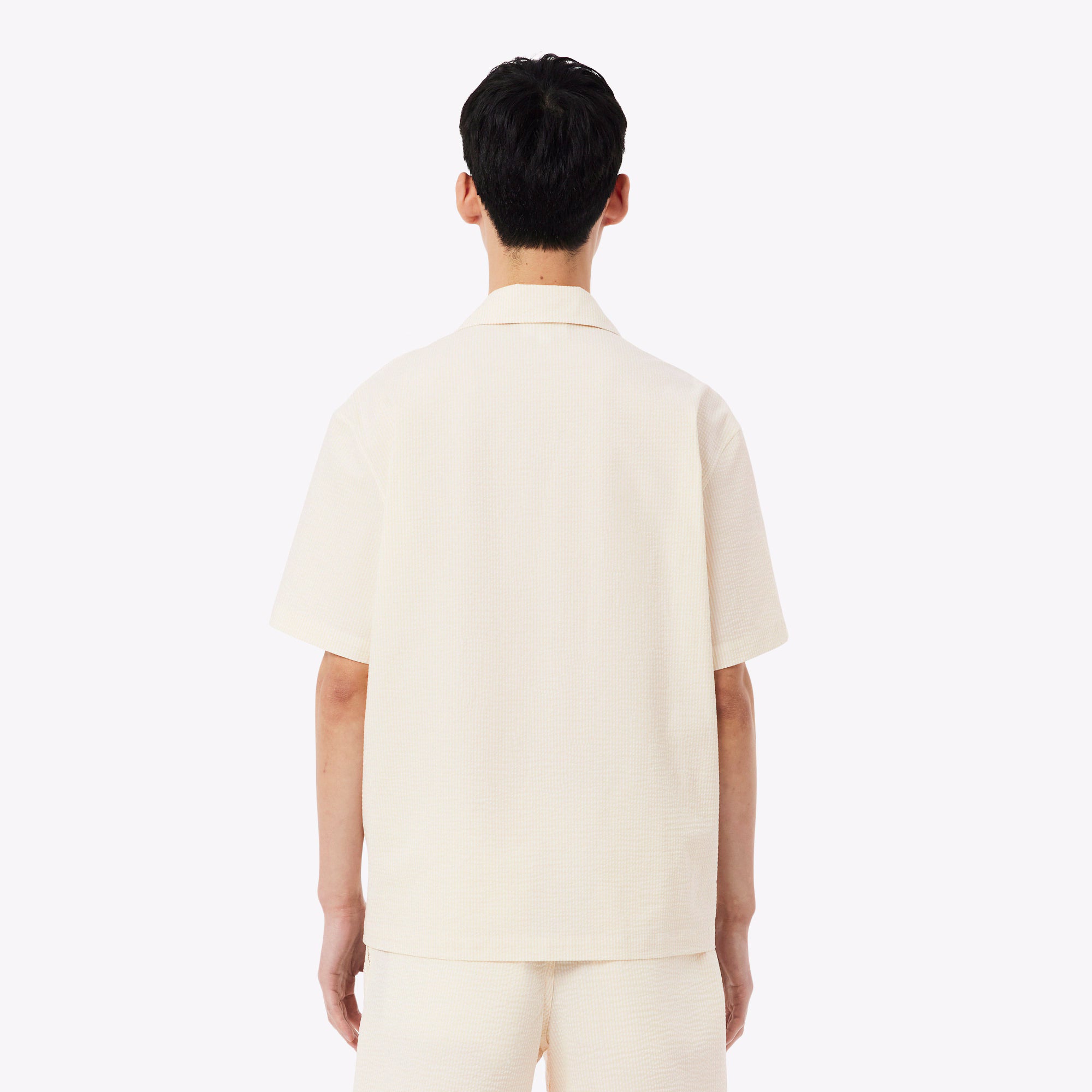 Lacoste Camisa Shirt Ch2355 Natural Natural_shot3