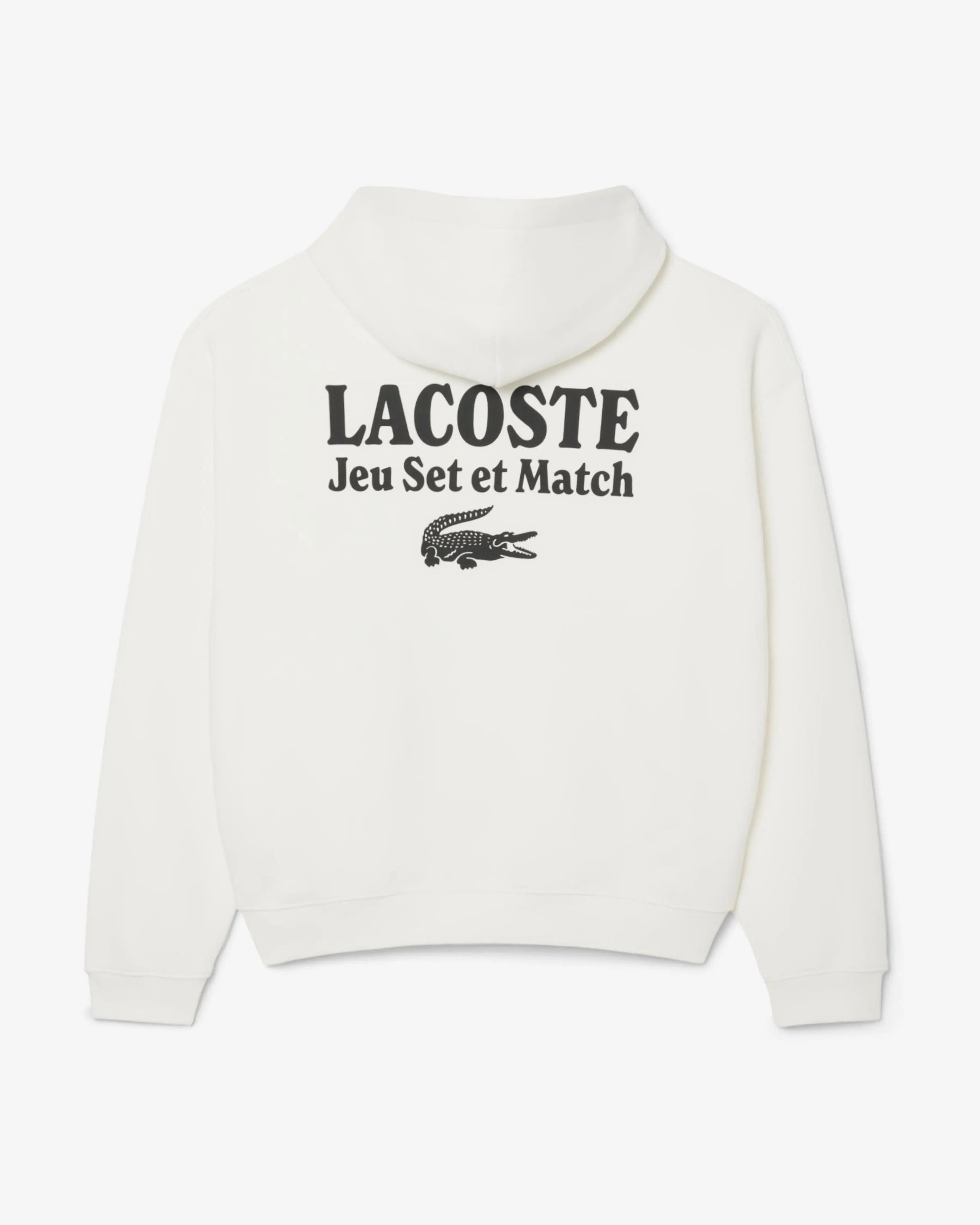 Lacoste Camisola Hoodie Sh5947 White Branco_shot2
