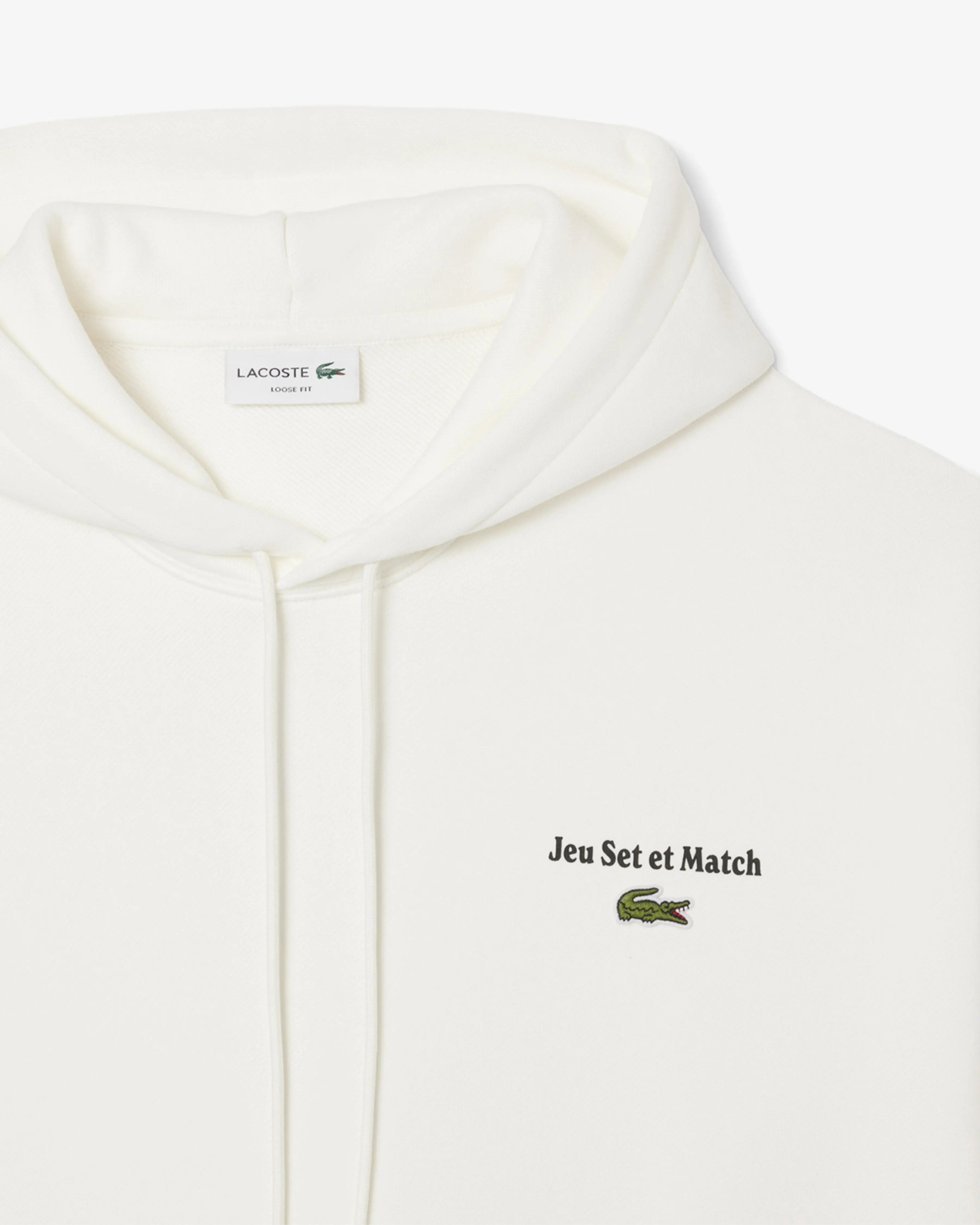 Lacoste Camisola Hoodie Sh5947 White Branco_shot3