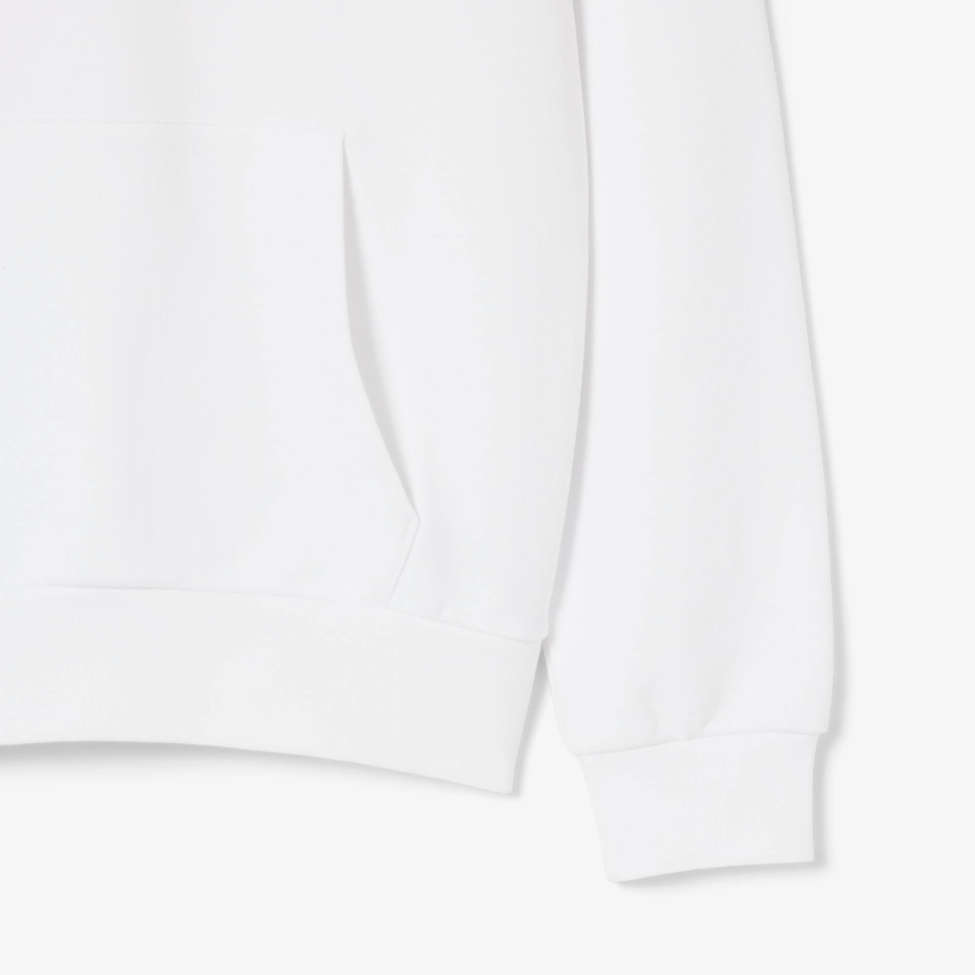 Lacoste Camisola Hoodie Sh9839 White Branco_shot7