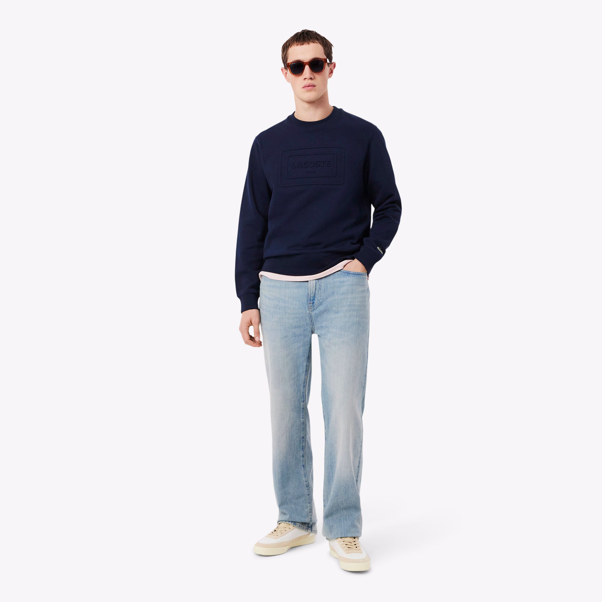 Lacoste Camisola Sweat Sh0795 Navy Navy_shot5