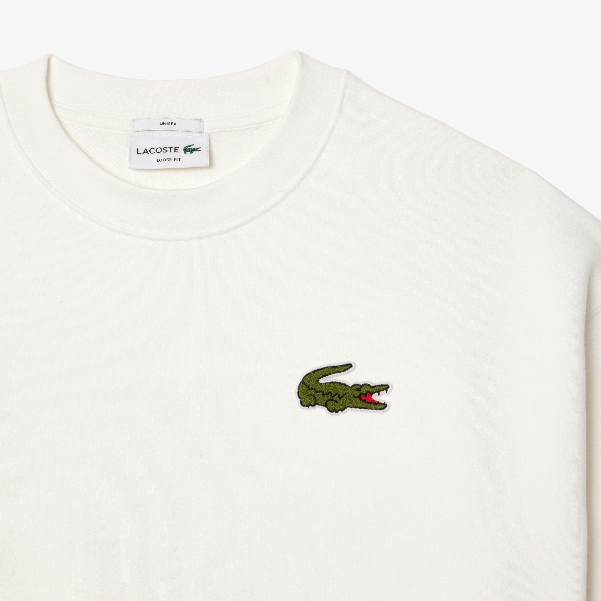 Lacoste Camisola Sweat Sh2741 White Branco_shot3