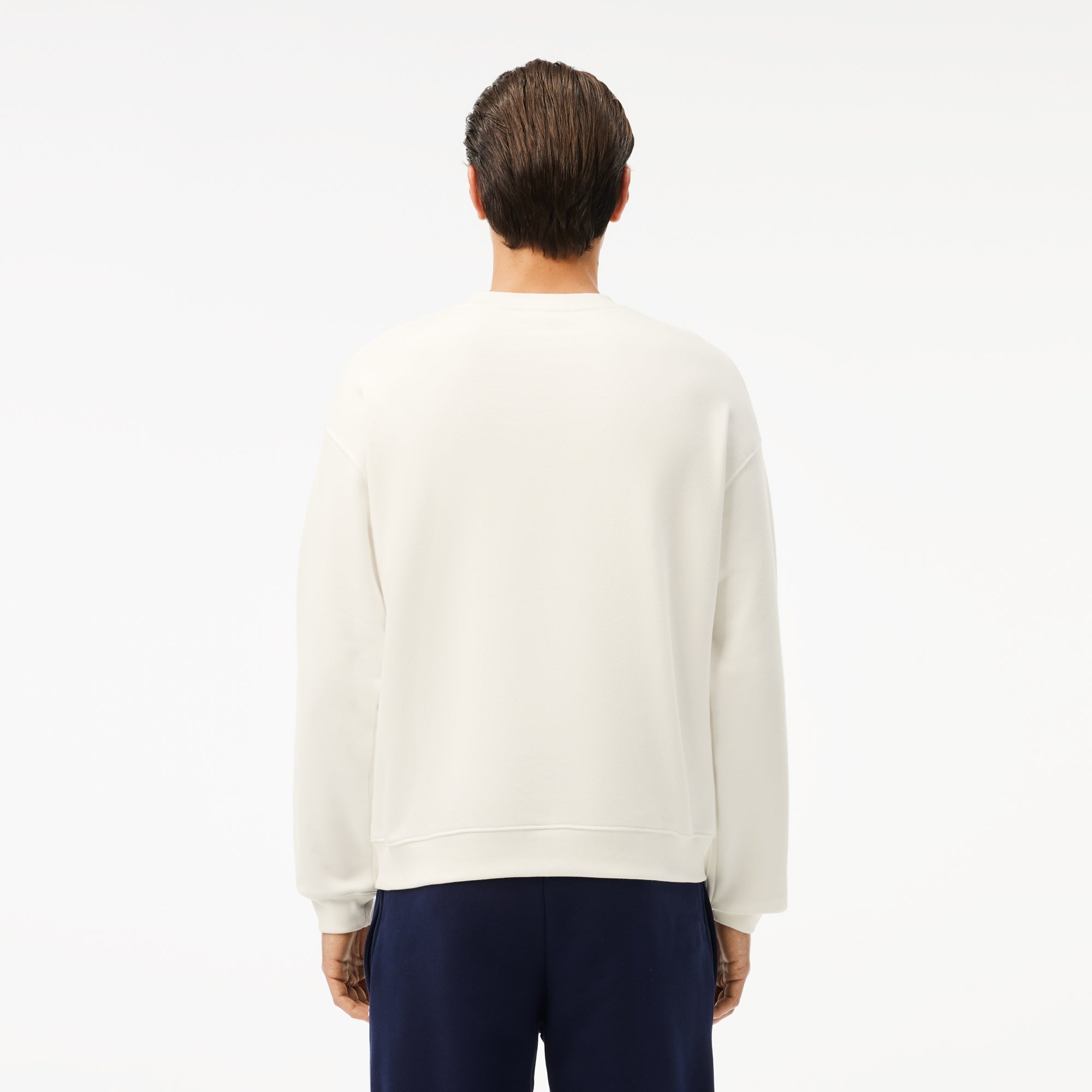 Lacoste Camisola Sweat Sh2897 White Branco_shot3