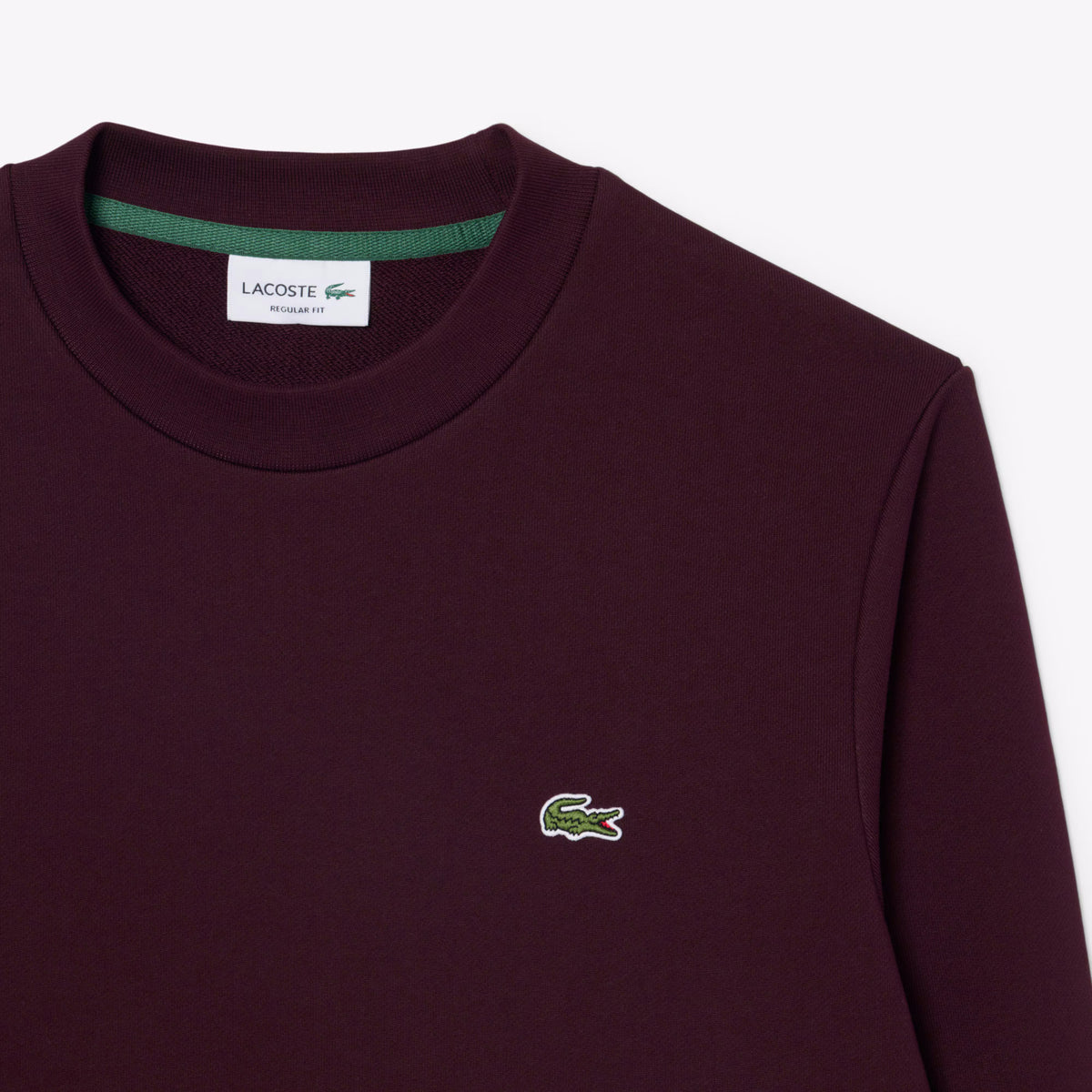 Lacoste Camisola Sweat Sh9801 Brown Castanho_shot5